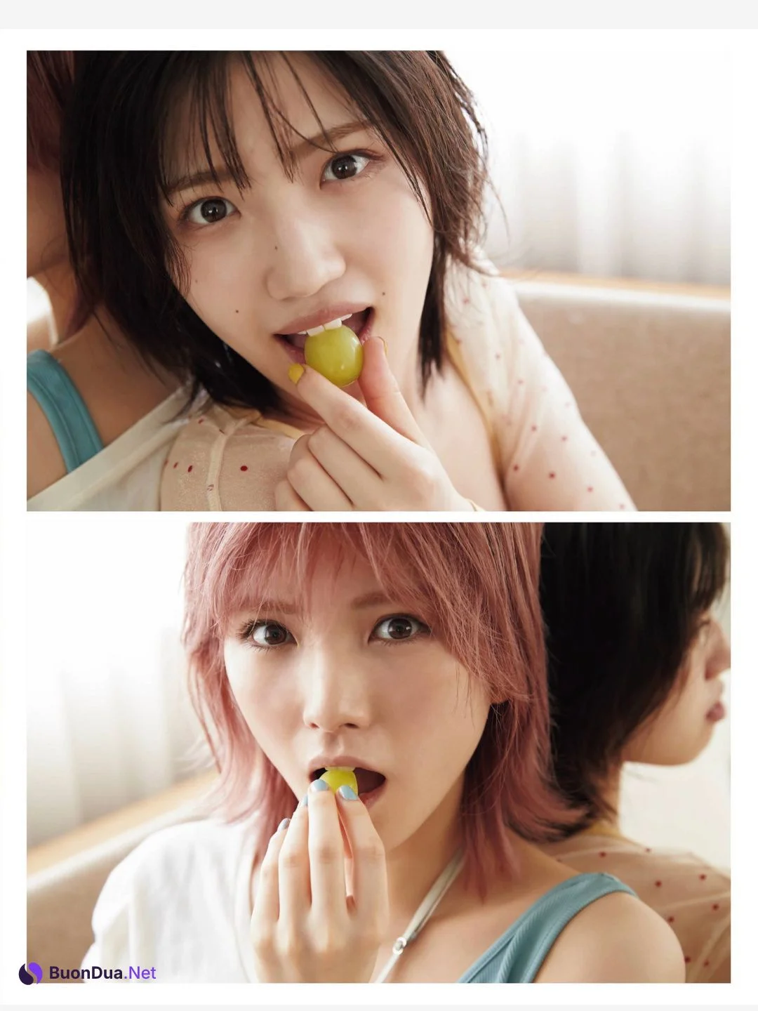 Nana Okada 岡田奈々, Yuiri Murayama 村山彩希, Ex-Taishu 2021.12 (EX大衆 2021年12月号) - Photo 3