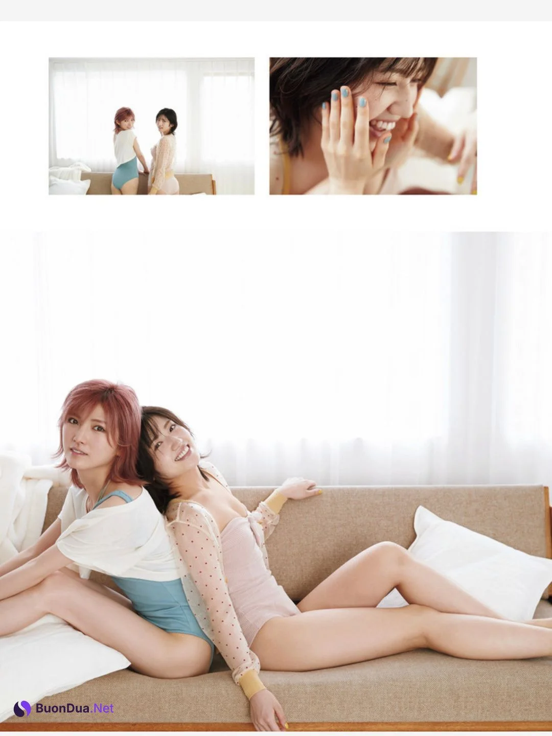 Nana Okada 岡田奈々, Yuiri Murayama 村山彩希, Ex-Taishu 2021.12 (EX大衆 2021年12月号) - Photo 7
