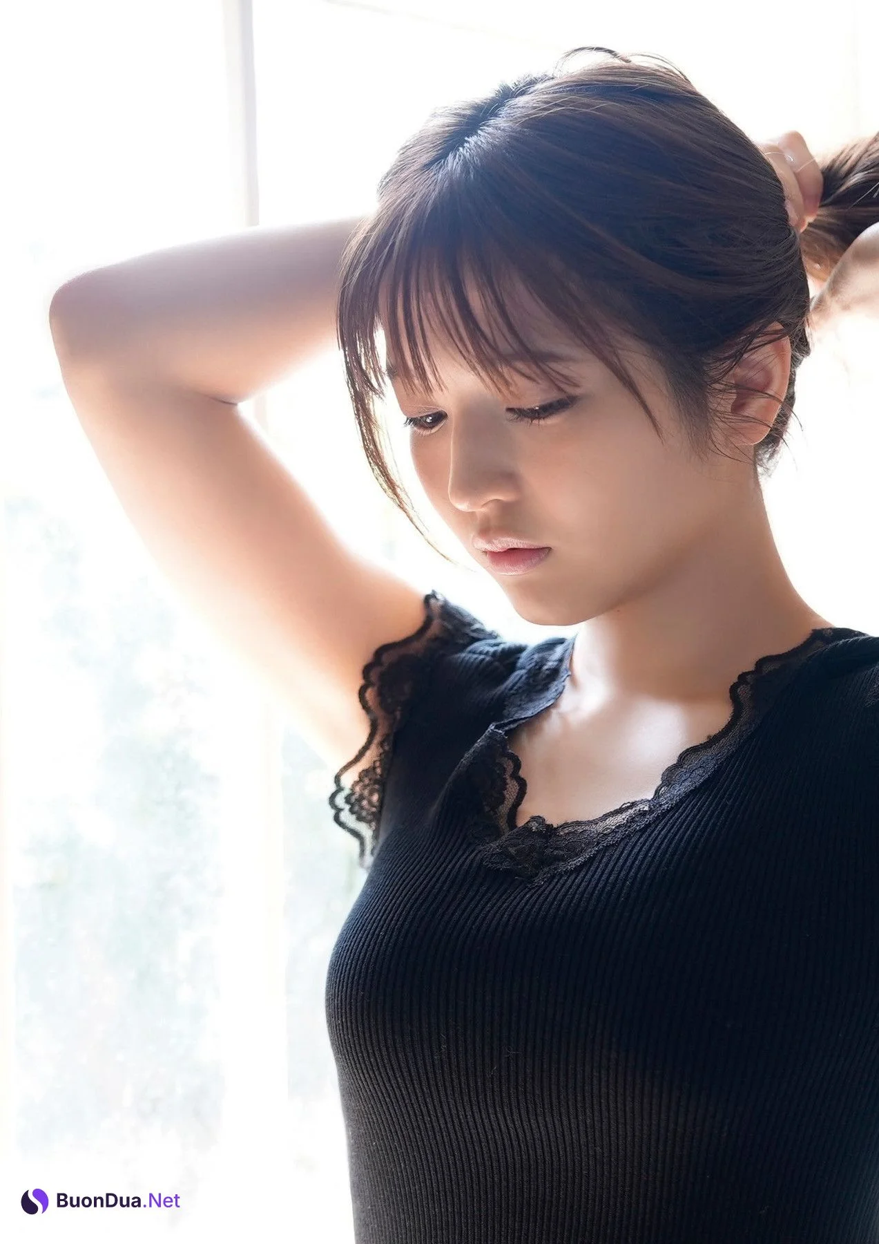 Nanako Kurosaki 黒嵜菜々子, BOMBデジタル写真集 『きみの胸に花束を』 Set.03 - 사진 14