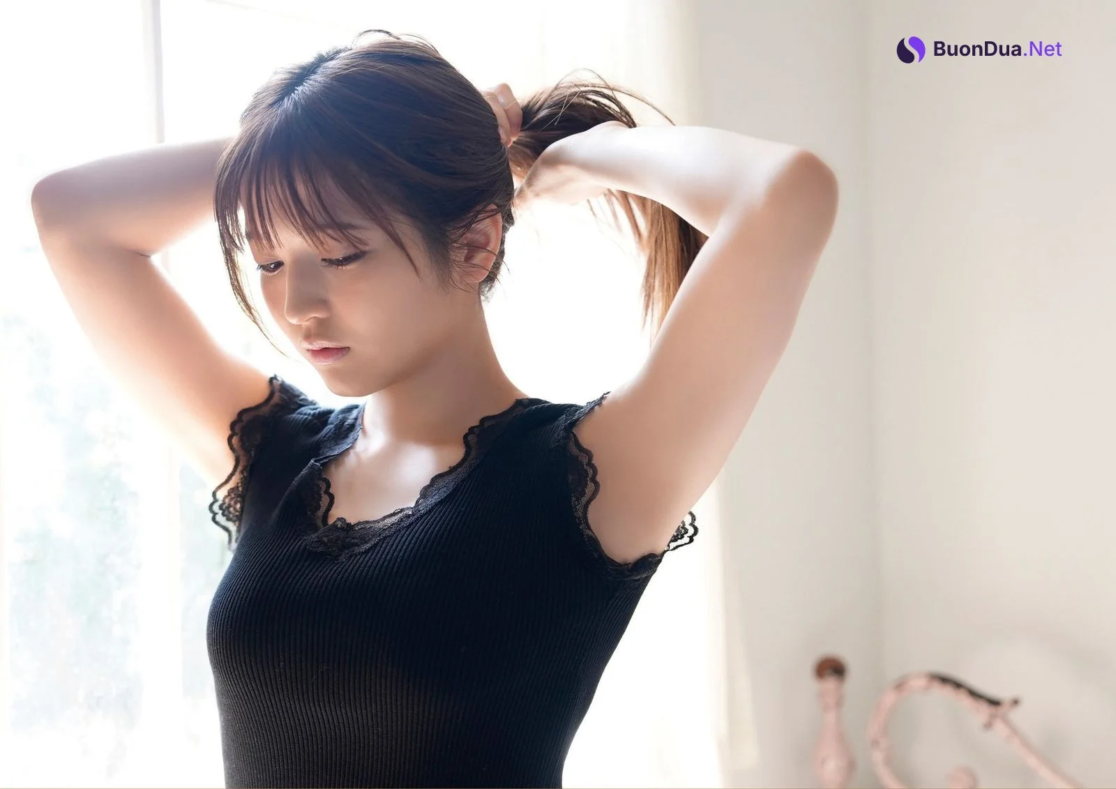 Nanako Kurosaki 黒嵜菜々子, BOMBデジタル写真集 『きみの胸に花束を』 Set.03 - 사진 16