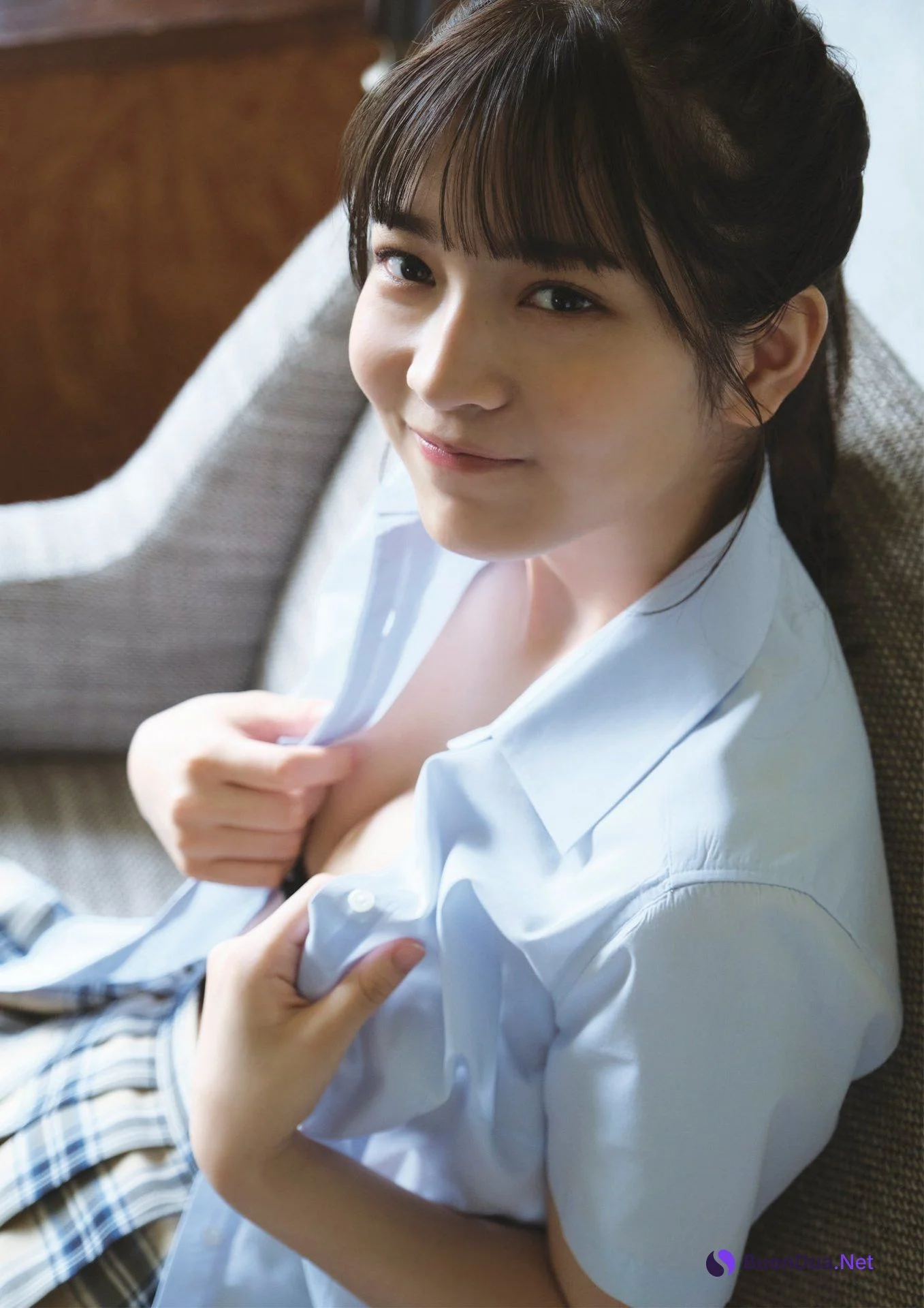 Nanako Kurosaki 黒嵜菜々子, BRODYデジタル写真集 「あの娘は天然色」 Set.01 - Photo 8