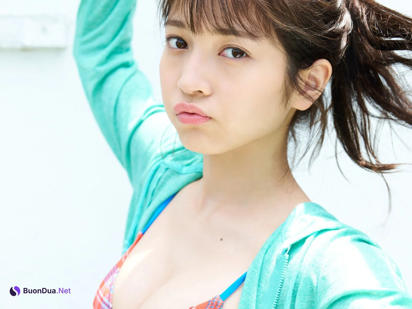 Nanako Kurosaki 黒嵜菜々子, FLASHデジタル写真集 「18歳、原石、輝く」 Set.01 - Photo 11