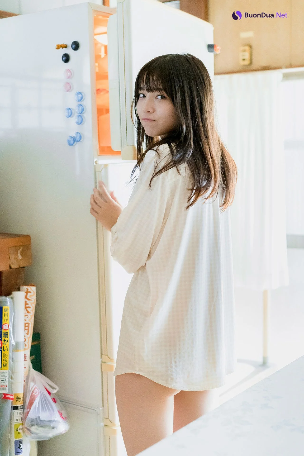 Nanako Kurosaki 黒嵜菜々子, FLASHデジタル写真集 「青春しよっか～日曜日の朝編～」 Set.01 - Photo 5