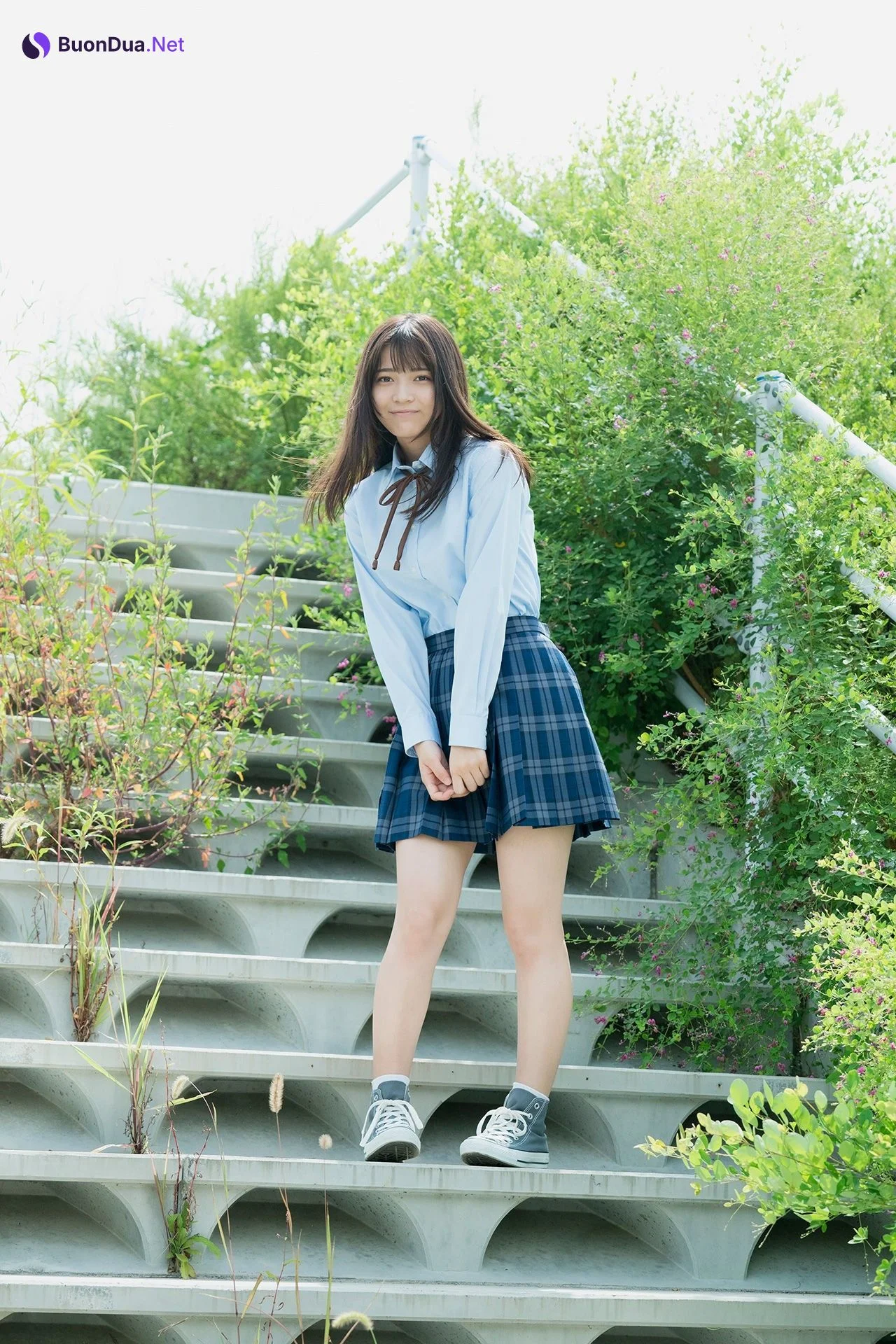 Nanako Kurosaki 黒嵜菜々子, FLASHデジタル写真集 「青春しよっか～夏の思い出編～」 Set.01 - Photo 2