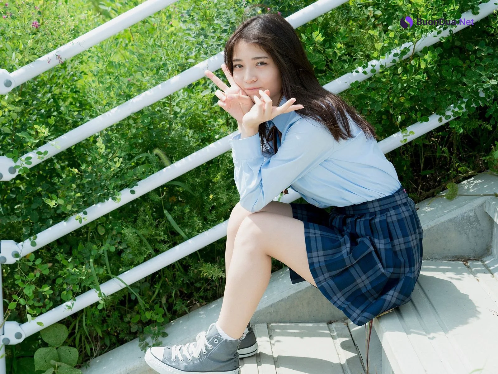 Nanako Kurosaki 黒嵜菜々子, FLASHデジタル写真集 「青春しよっか～夏の思い出編～」 Set.01 - Photo 3