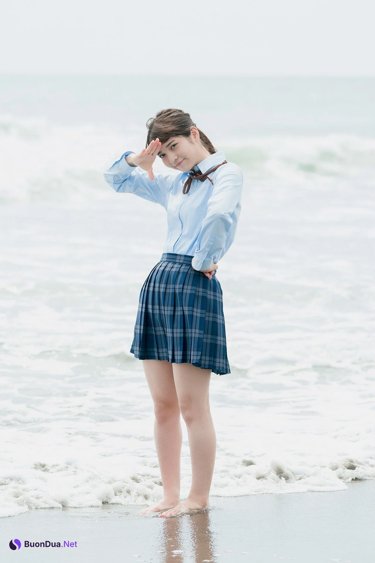 Nanako Kurosaki 黒嵜菜々子, FLASHデジタル写真集 「青春しよっか～夏の思い出編～」 Set.02 - Photo 2