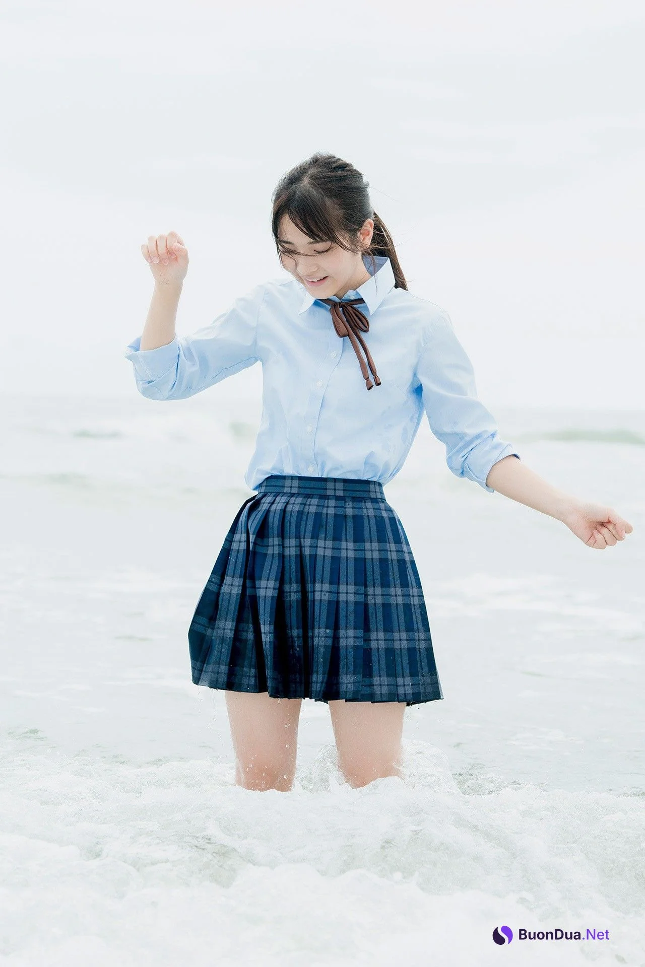 Nanako Kurosaki 黒嵜菜々子, FLASHデジタル写真集 「青春しよっか～夏の思い出編～」 Set.02 - Photo 7