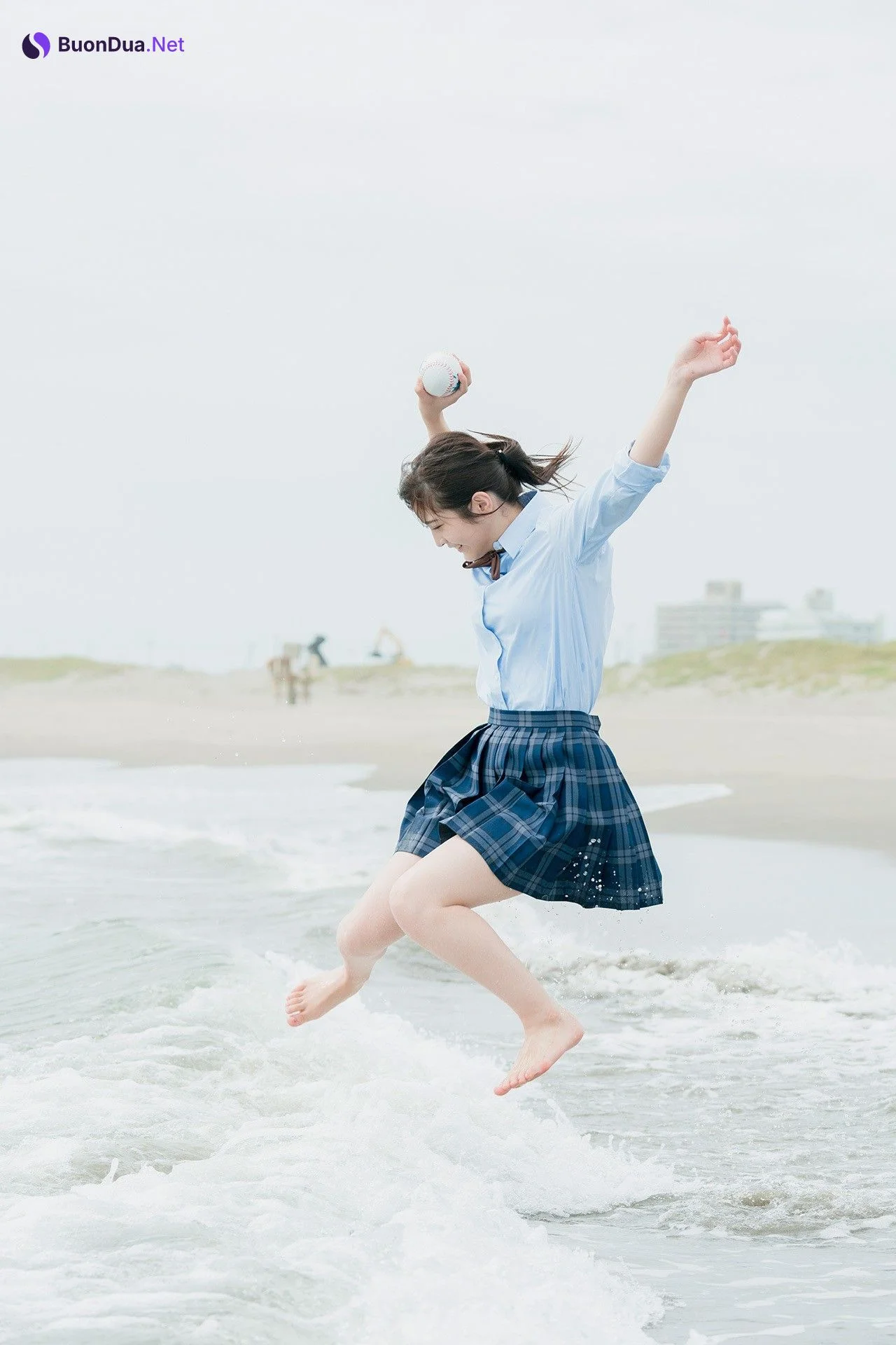 Nanako Kurosaki 黒嵜菜々子, FLASHデジタル写真集 「青春しよっか～夏の思い出編～」 Set.02 - Photo 8