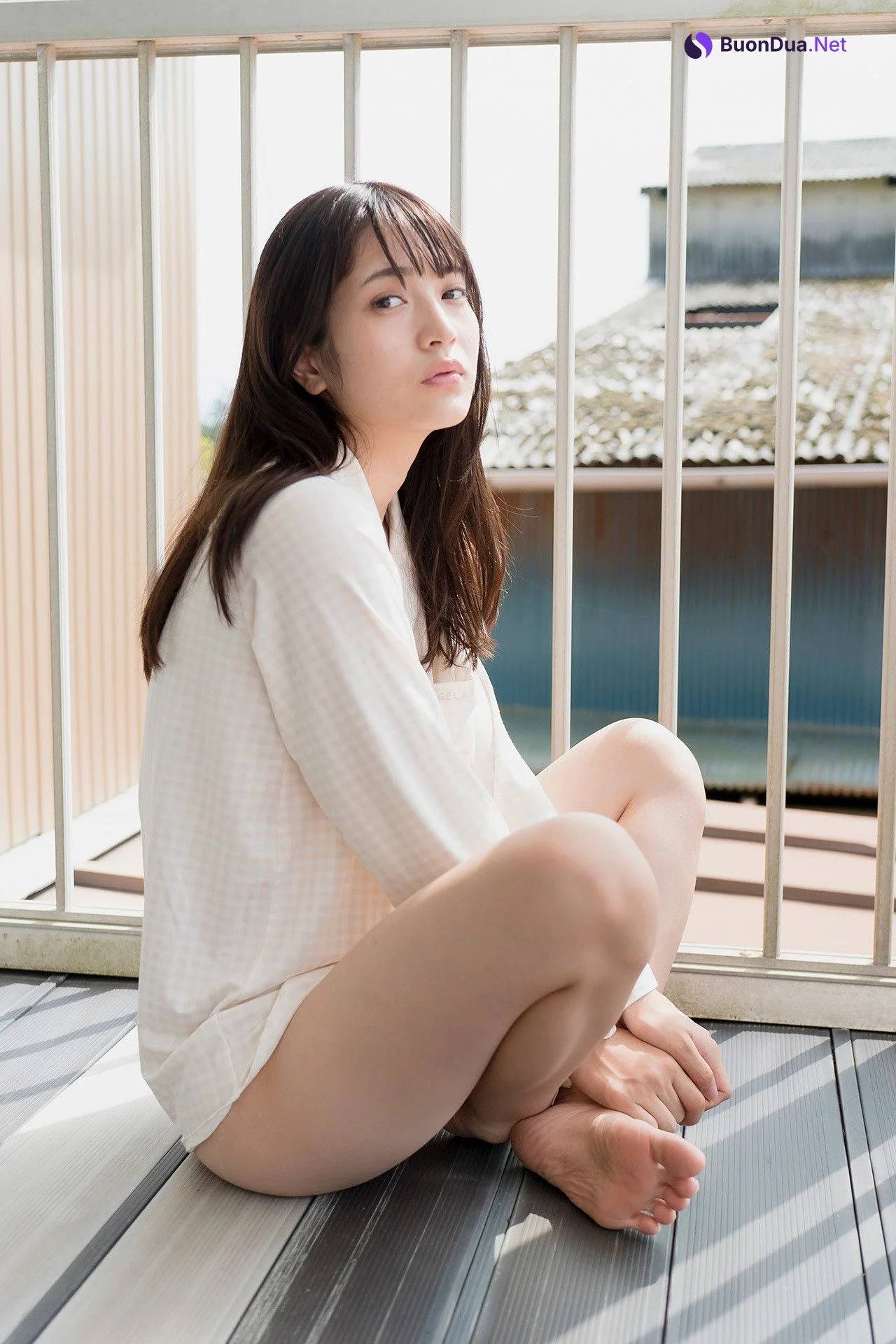 Nanako Kurosaki 黒嵜菜々子, FLASHデジタル写真集 「青春しよっか～日曜日の朝編～」 Set.02 - Photo 7