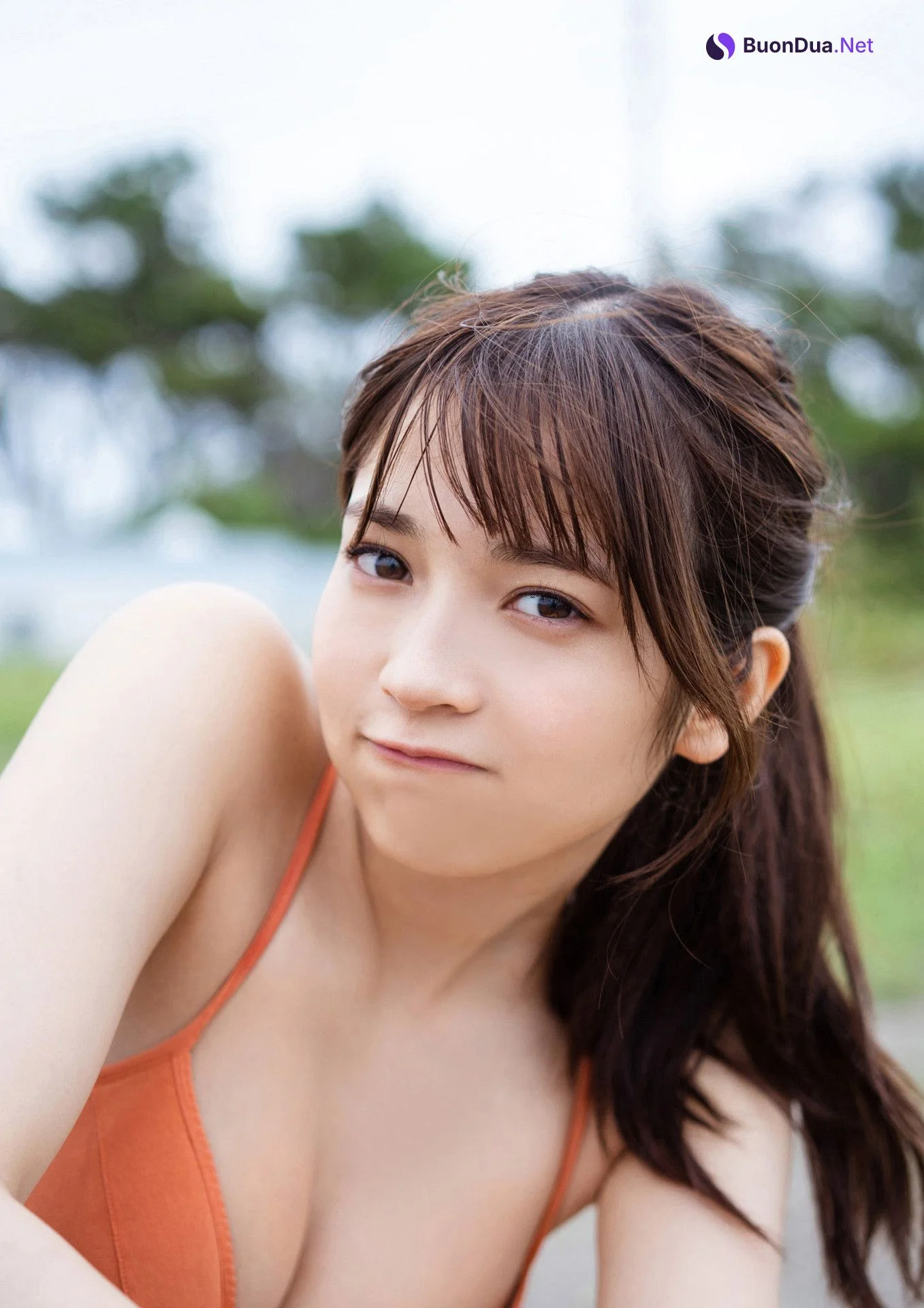 Nanako Kurosaki 黒嵜菜々子, 写真集 Gテレデジタル！ セーラー服を 脱がけないで！！ Set.01 - Photo 12