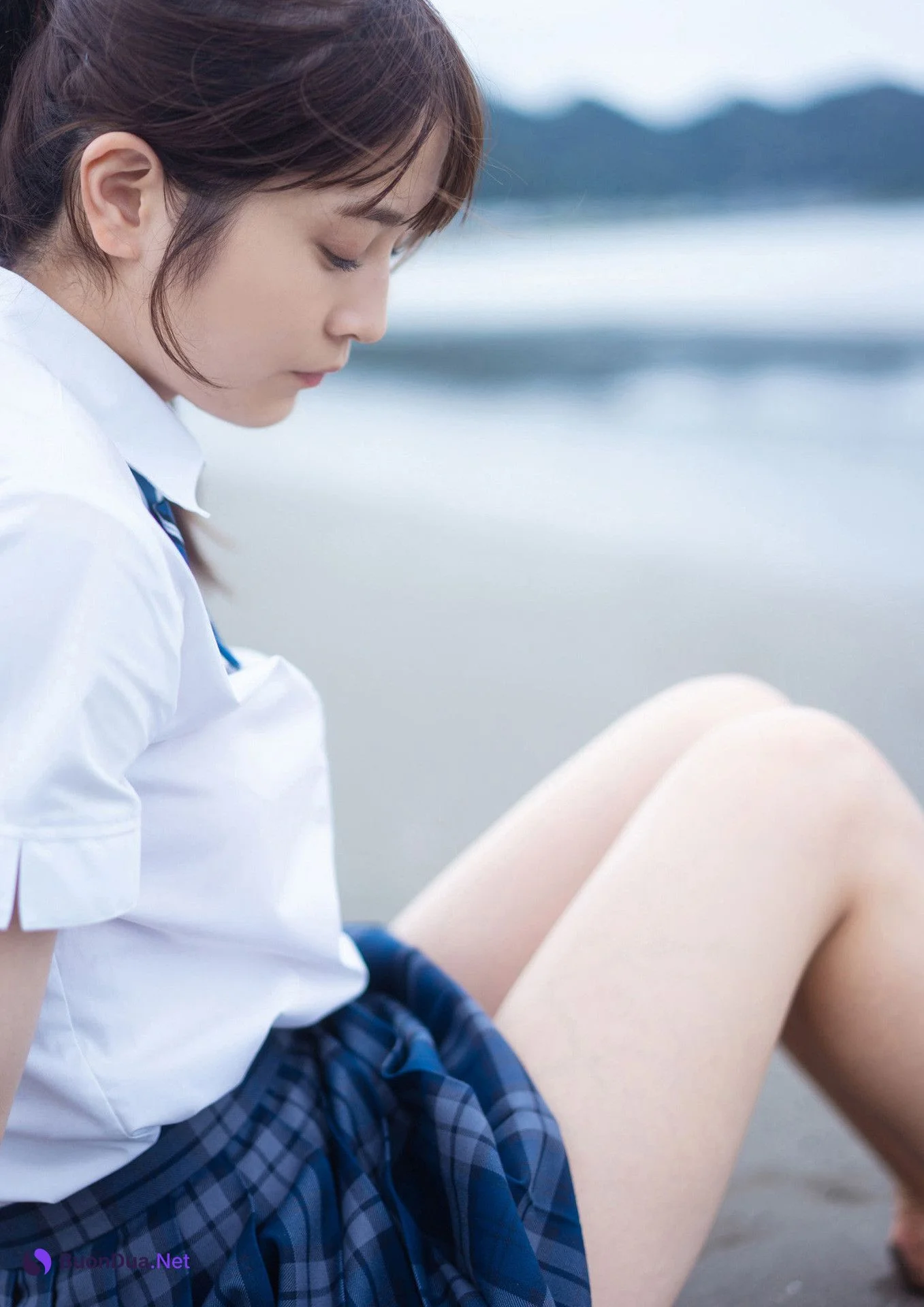 Nanako Kurosaki 黒嵜菜々子, 写真集 Gテレデジタル！ セーラー服を 脱がけないで！！ Set.01 - Photo 6