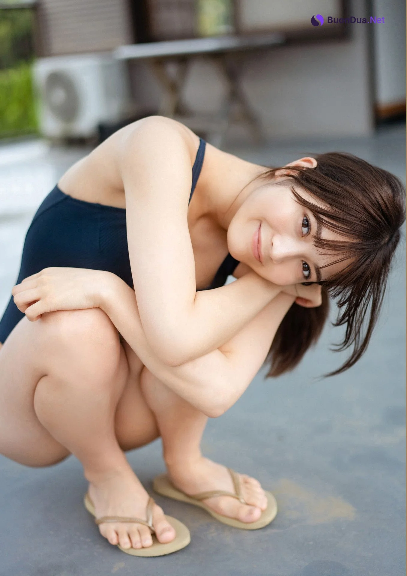 Nanako Kurosaki 黒嵜菜々子, 写真集 Gテレデジタル！ セーラー服を 脱がけないで！！ Set.02 - Photo 12
