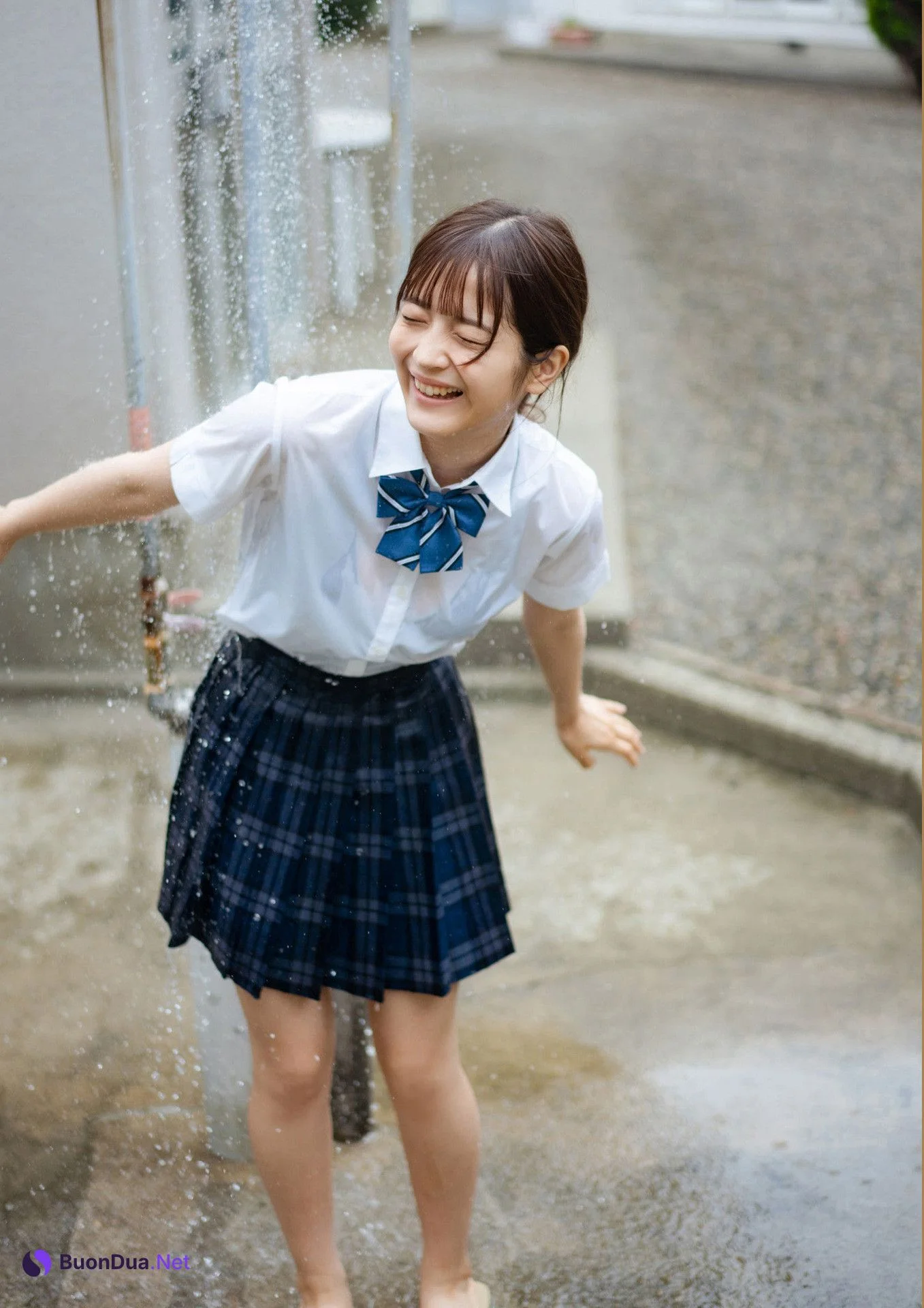 Nanako Kurosaki 黒嵜菜々子, 写真集 Gテレデジタル！ セーラー服を 脱がけないで！！ Set.02 - Photo 16