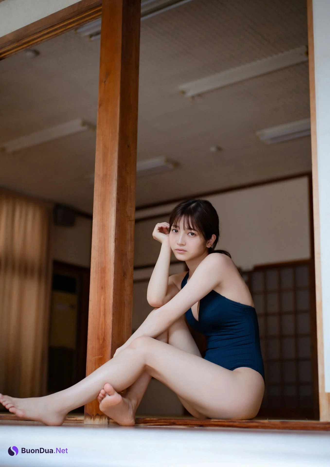 Nanako Kurosaki 黒嵜菜々子, 写真集 Gテレデジタル！ セーラー服を 脱がけないで！！ Set.02 - Photo 8