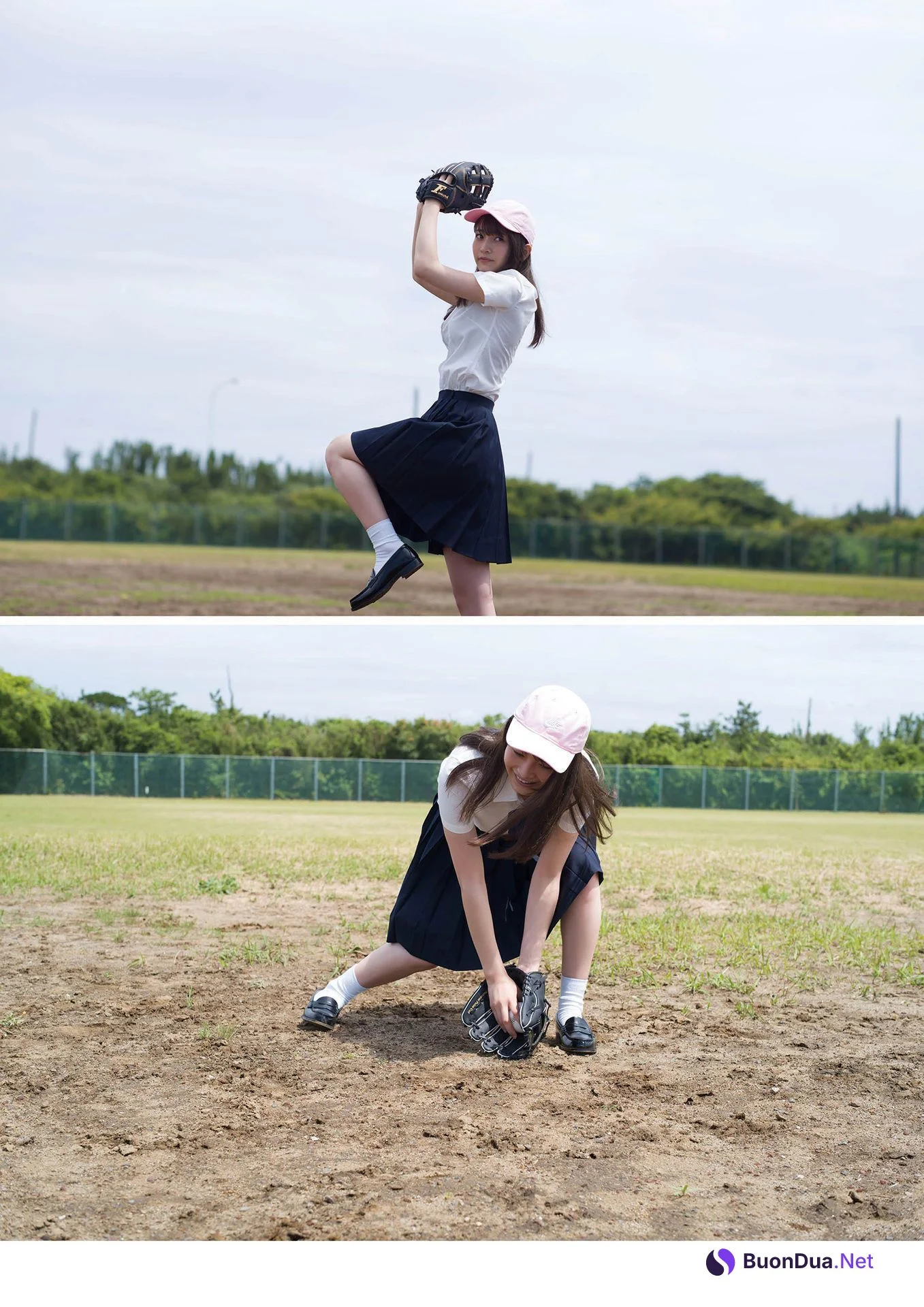 Nanako Kurosaki 黒嵜菜々子, STRiKE! デジタル写真集 「果てなき空へ」 Set.01 - Photo 4