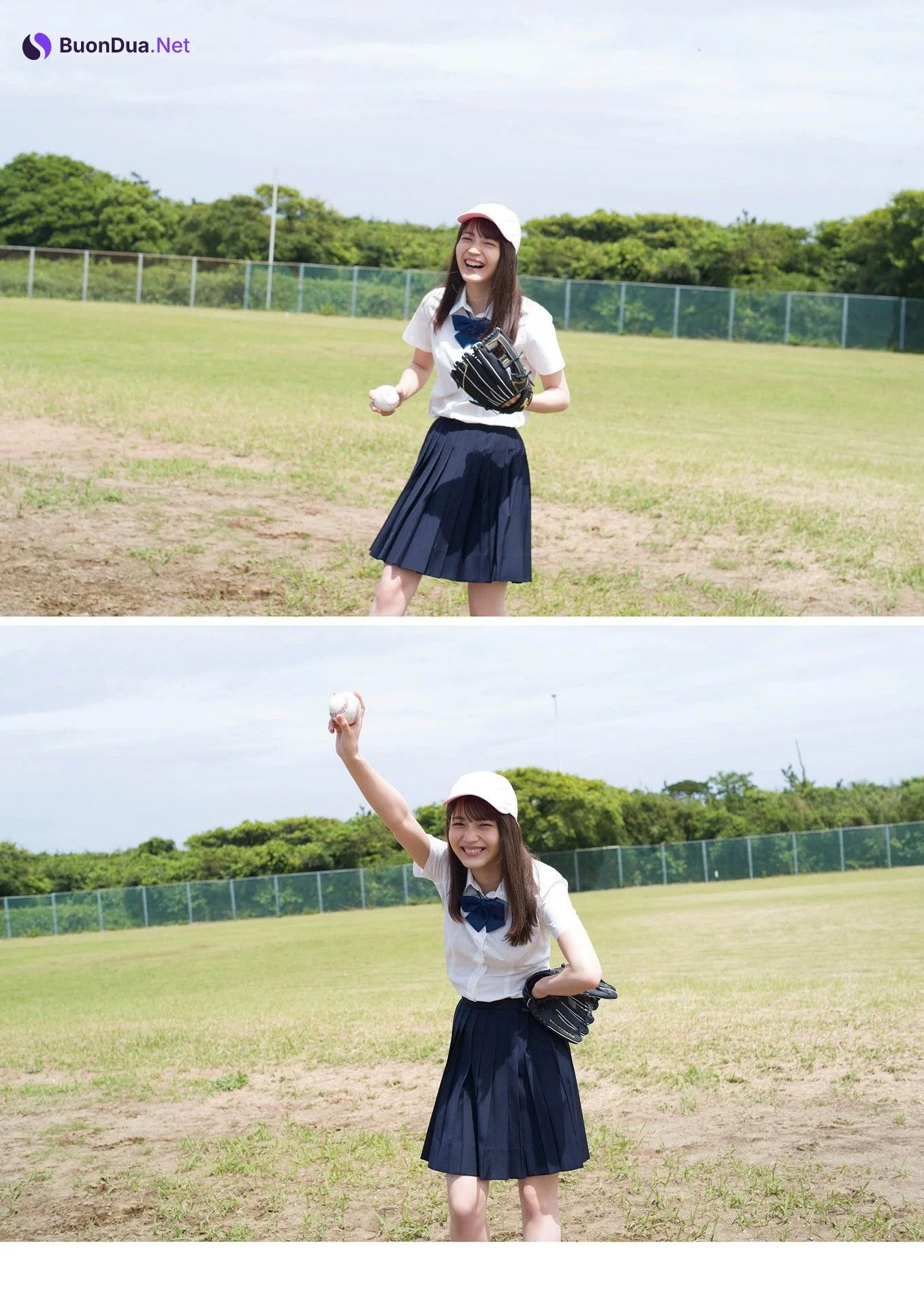 Nanako Kurosaki 黒嵜菜々子, STRiKE! デジタル写真集 「果てなき空へ」 Set.01 - Photo 5