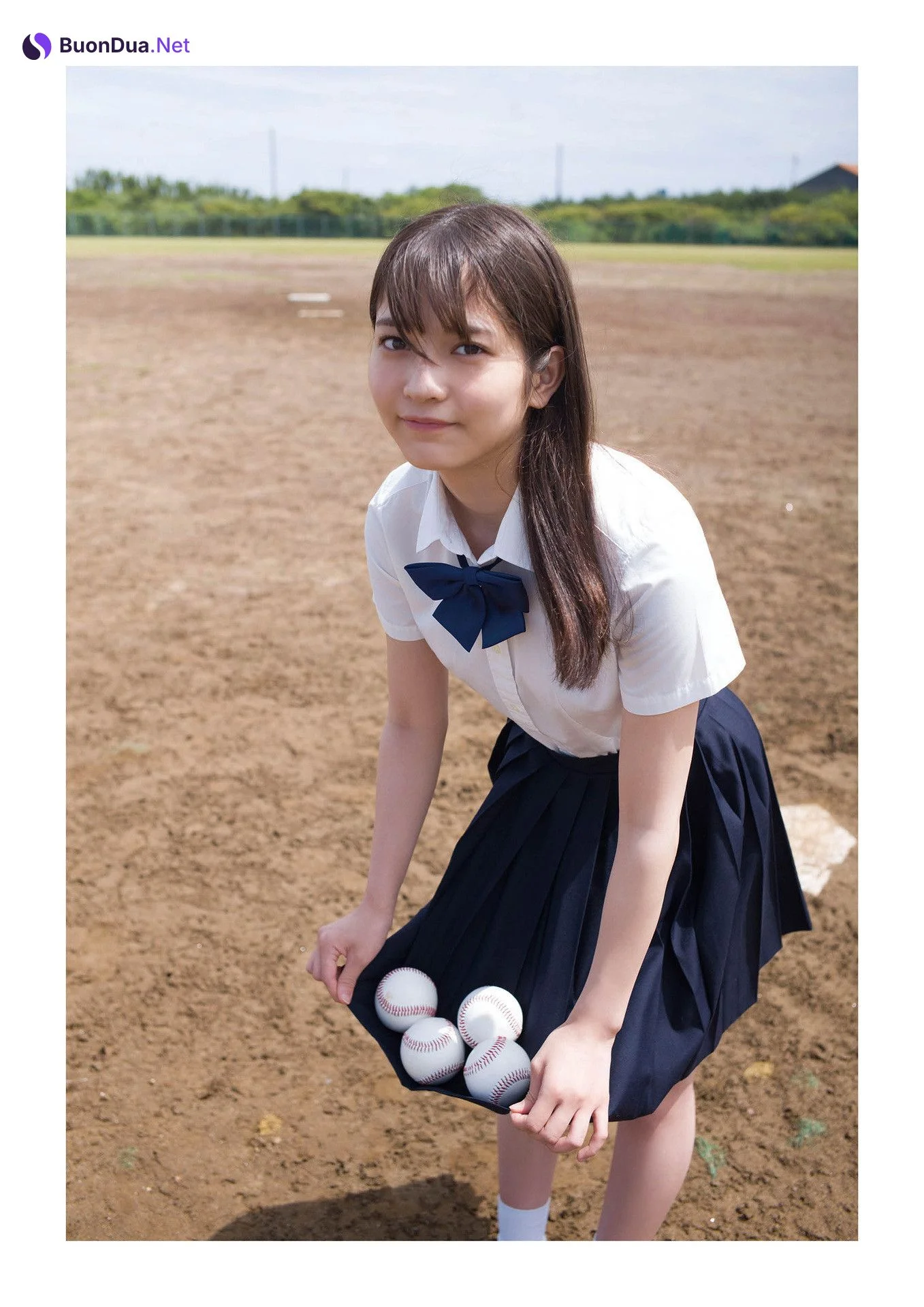 Nanako Kurosaki 黒嵜菜々子, STRiKE! デジタル写真集 「果てなき空へ」 Set.01 - Photo 7
