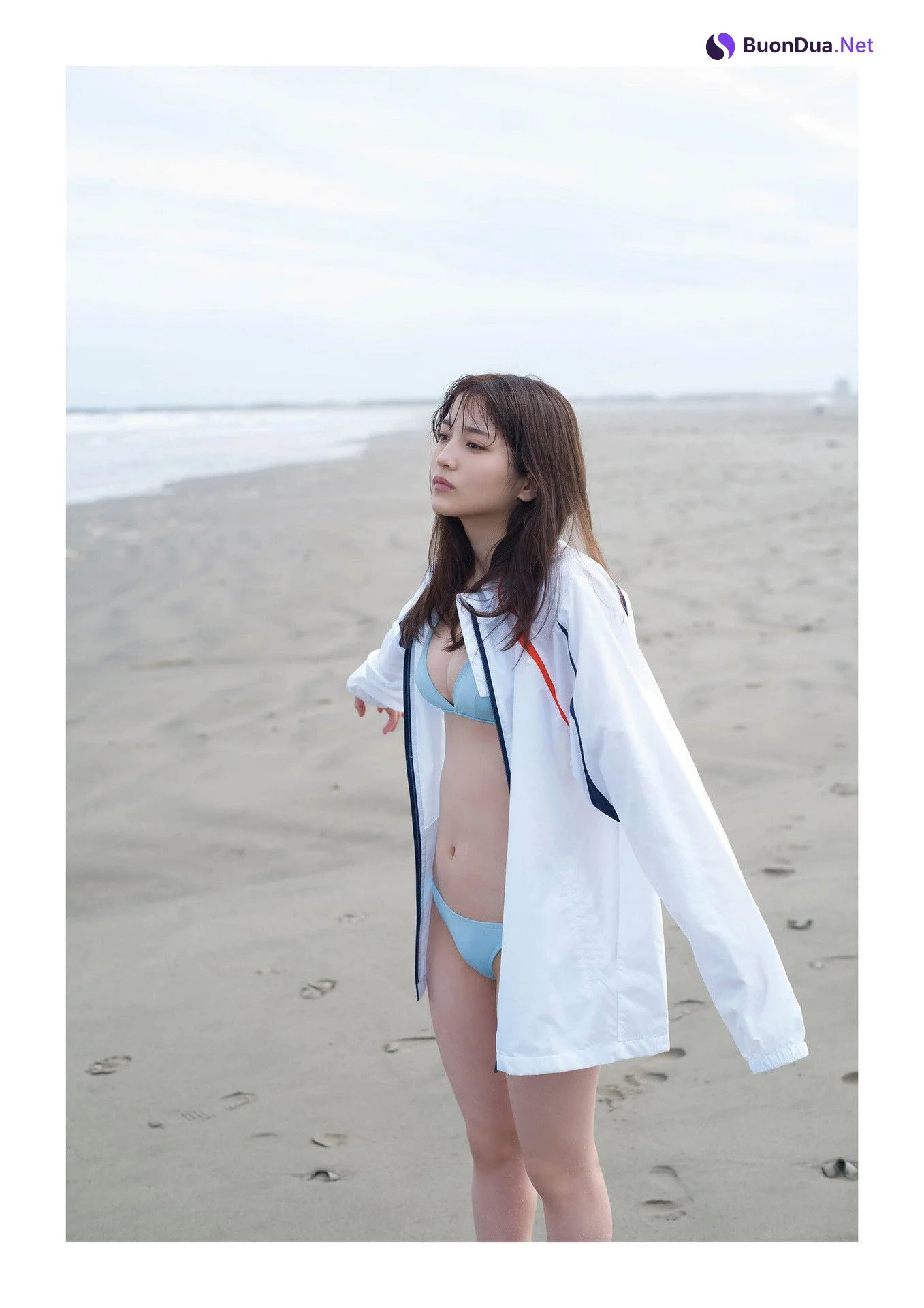 Nanako Kurosaki 黒嵜菜々子, STRiKE! デジタル写真集 「果てなき空へ」 Set.02 - Photo 12