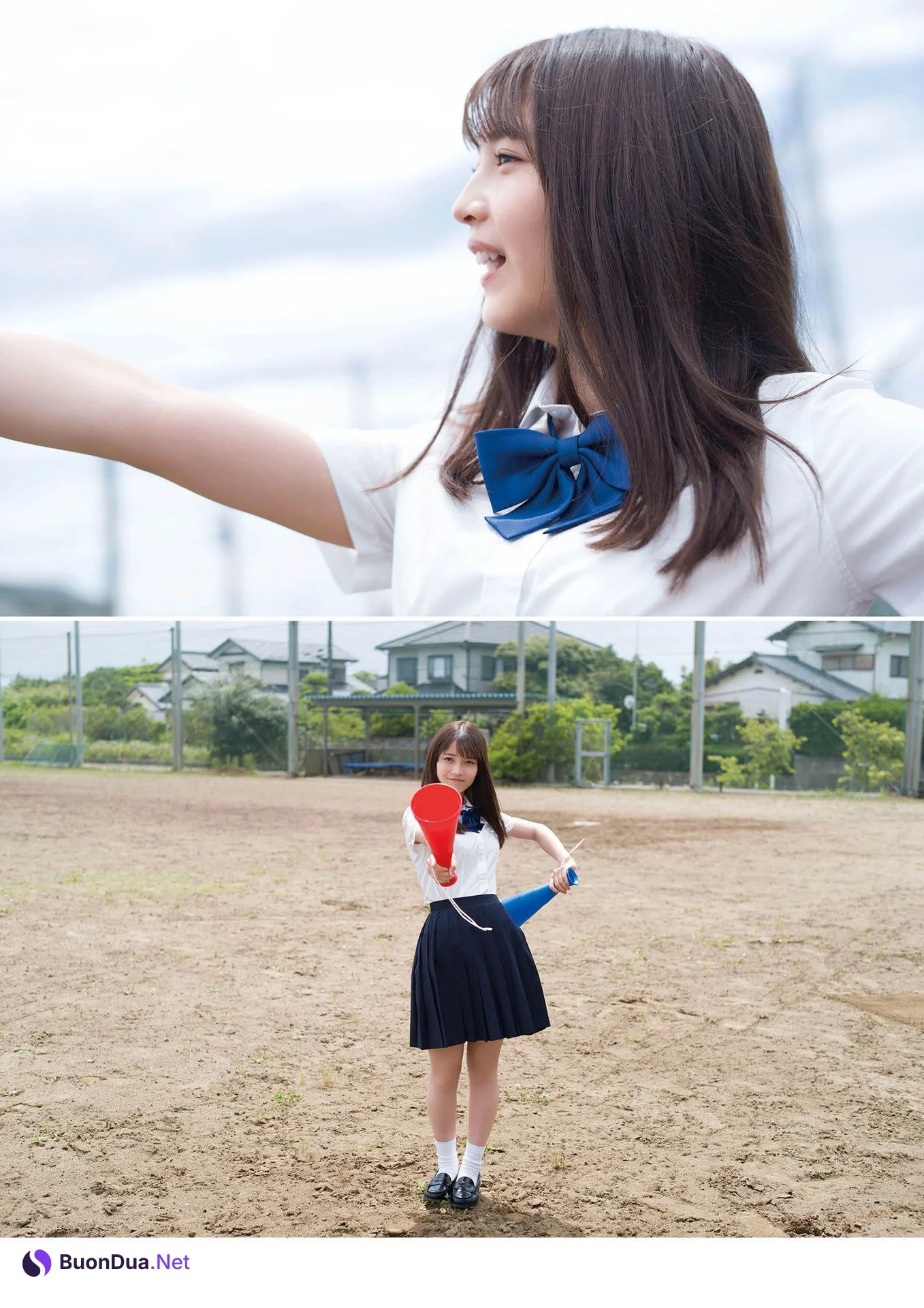 Nanako Kurosaki 黒嵜菜々子, STRiKE! デジタル写真集 「果てなき空へ」 Set.02 - Photo 2