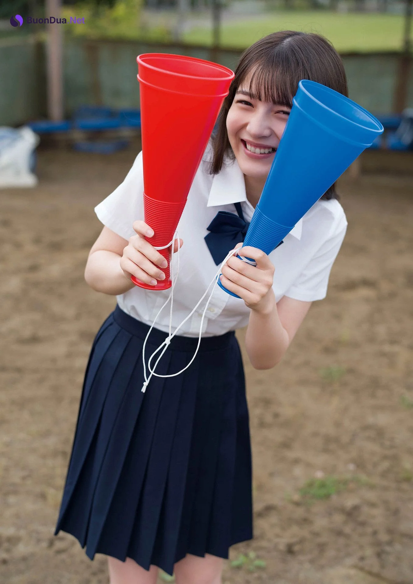 Nanako Kurosaki 黒嵜菜々子, STRiKE! デジタル写真集 「果てなき空へ」 Set.02 - Photo 4