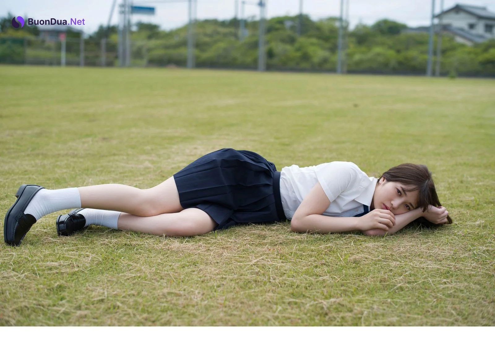 Nanako Kurosaki 黒嵜菜々子, STRiKE! デジタル写真集 「果てなき空へ」 Set.02 - Photo 7