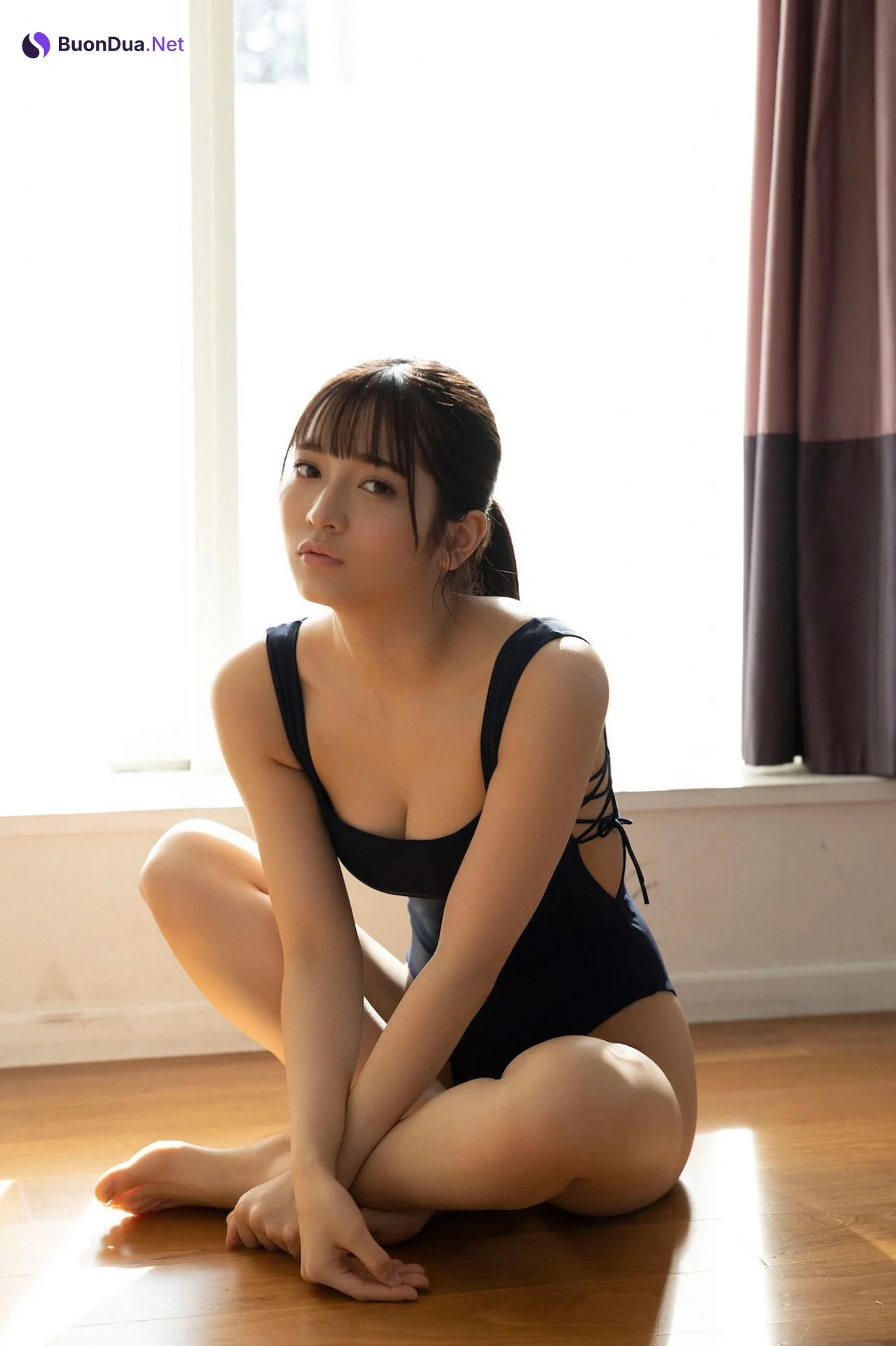 Nanako Kurosaki 黒嵜菜々子, ＦＲＩＤＡＹデジタル写真集 「少女卒業 Vol.1」 Set.01 - Photo 7