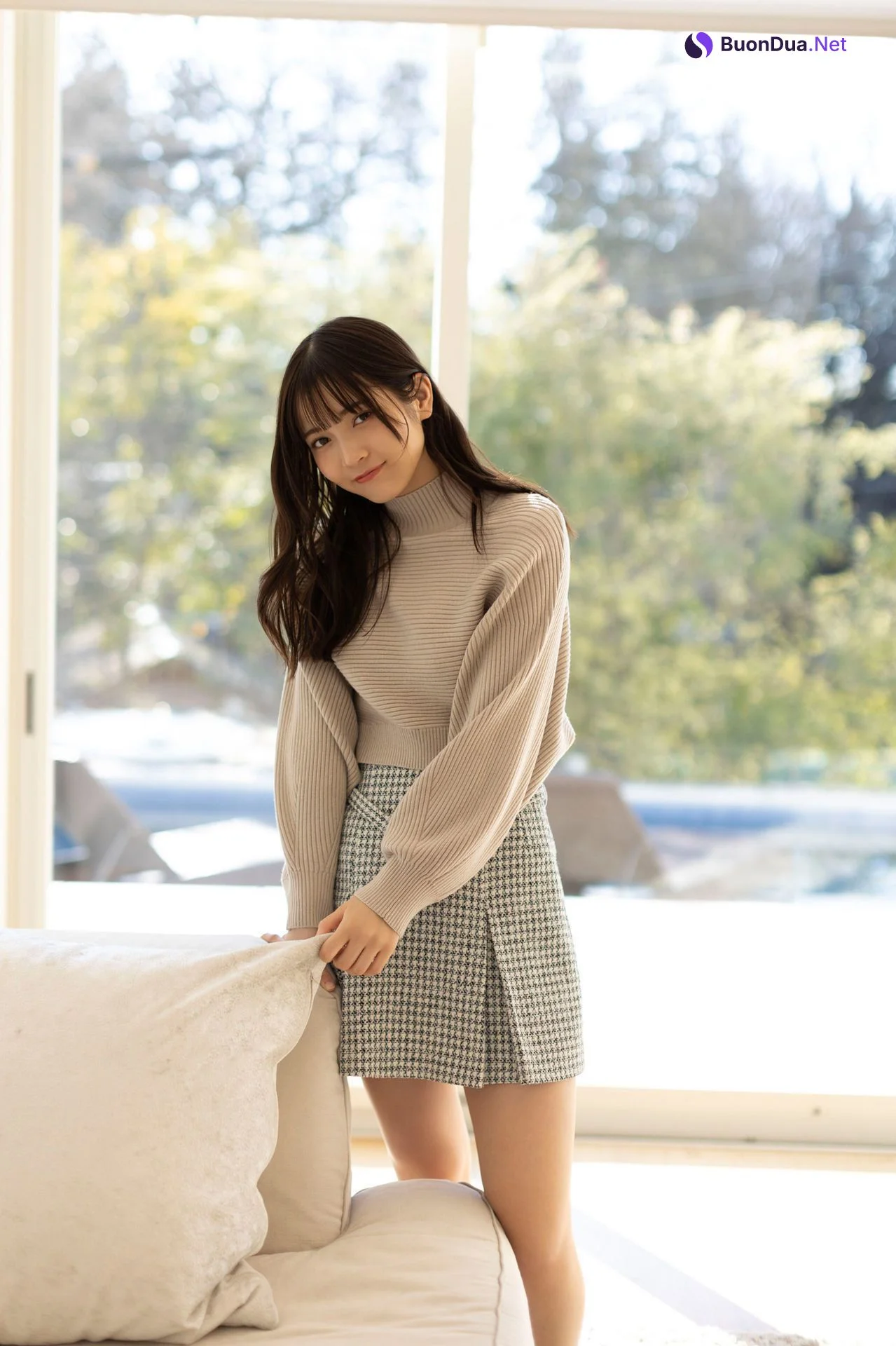 Nanako Kurosaki 黒嵜菜々子, ＦＲＩＤＡＹデジタル写真集 「少女卒業 Vol.2」 Set.01 - Photo 10
