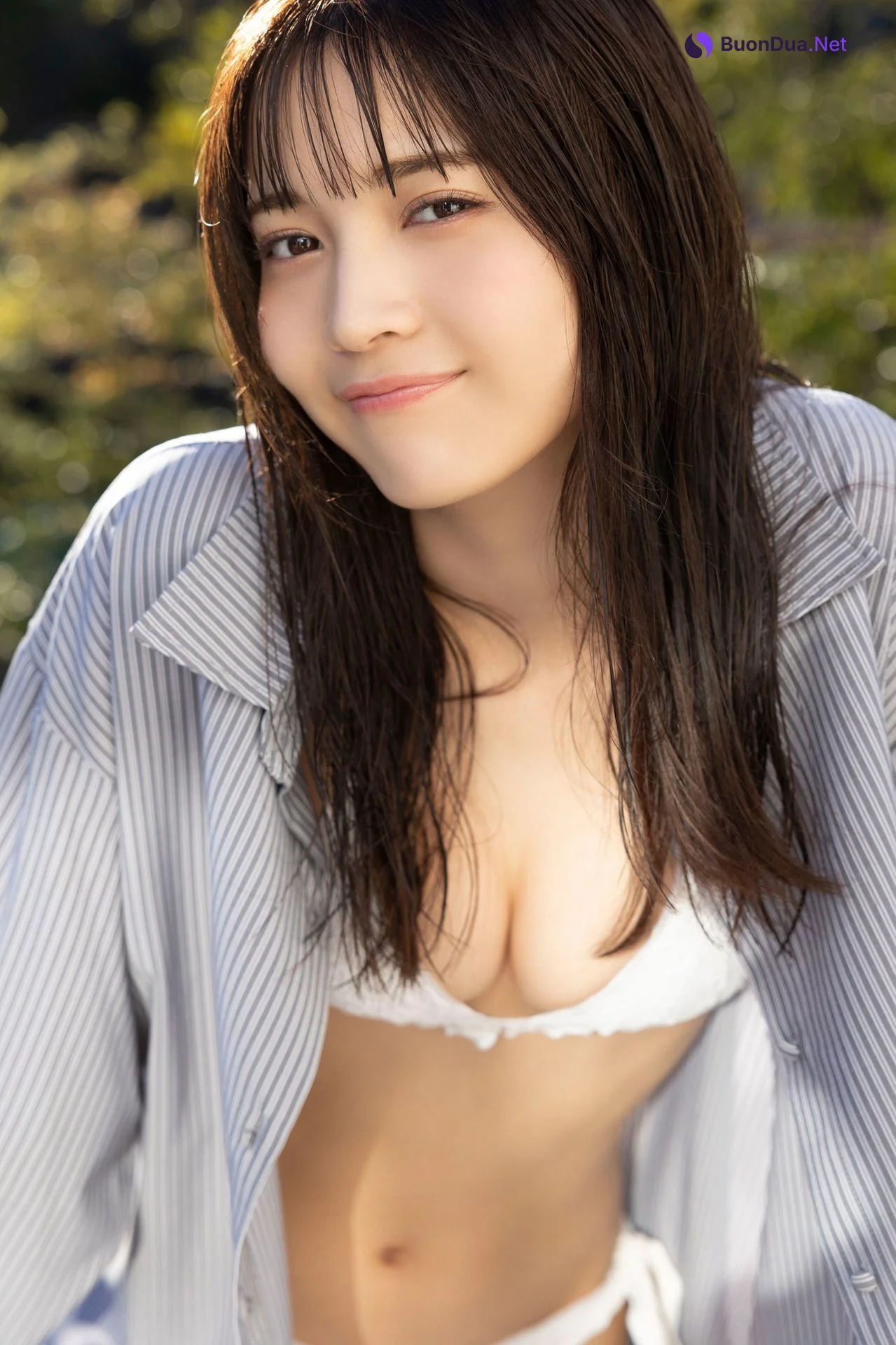 Nanako Kurosaki 黒嵜菜々子, ＦＲＩＤＡＹデジタル写真集 「少女卒業 Vol.2」 Set.03 - Photo 2