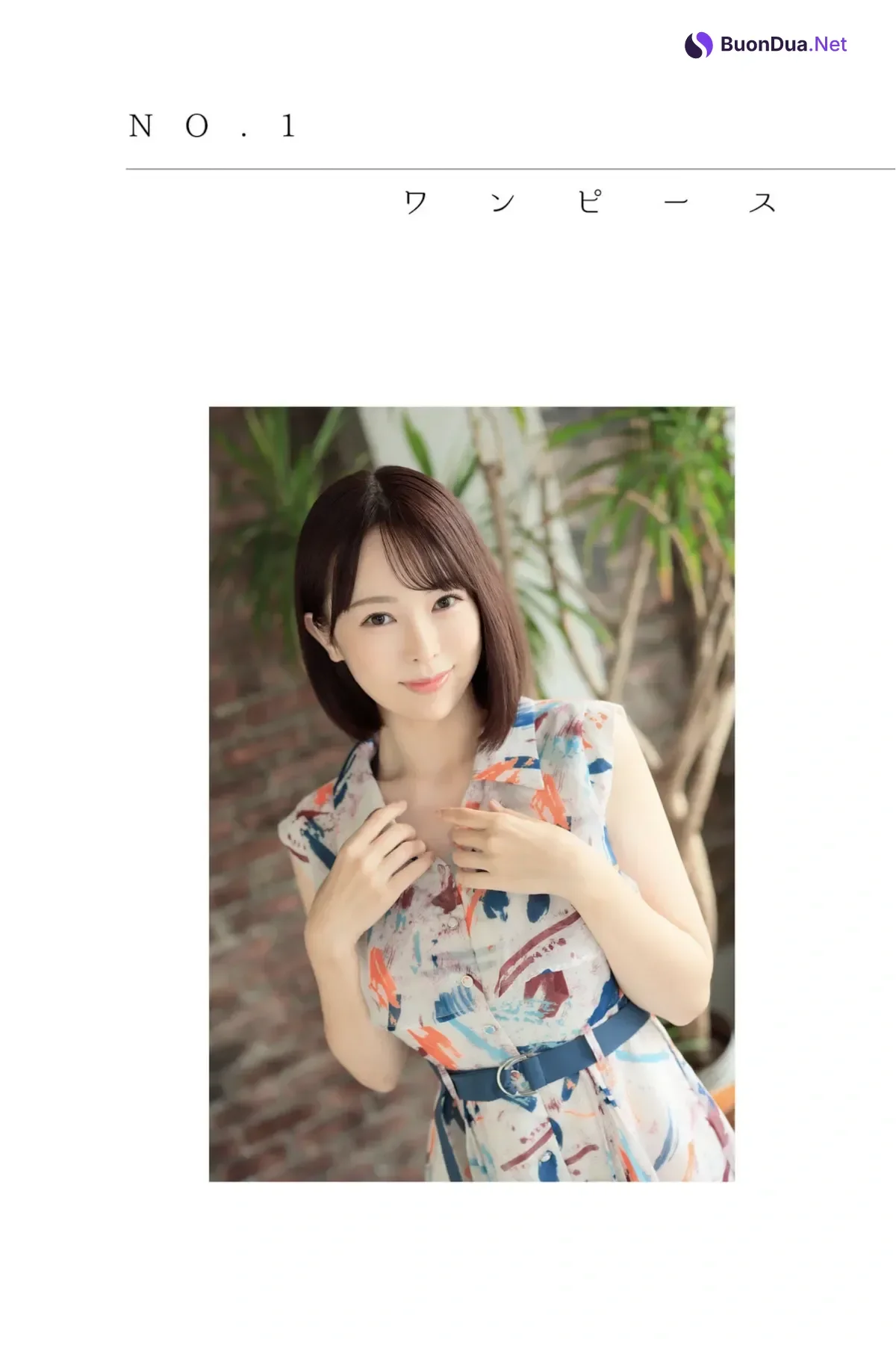Nanako Mochizuki 望月菜七子, 一般グラビア写真集 Femme Fatale -運命の女- Set.01 - Photo 2