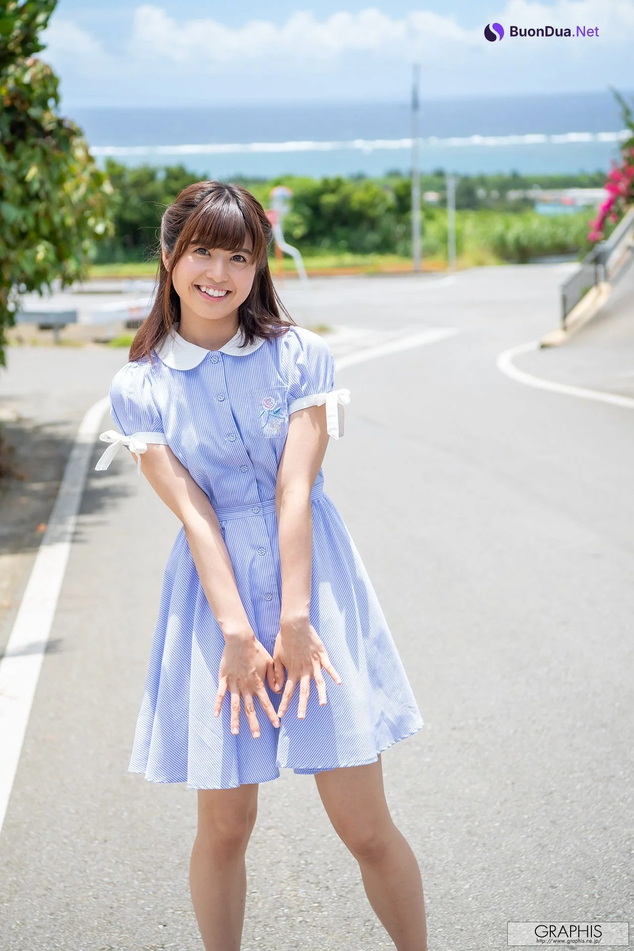 Nanase Asahina 朝比奈ななせ, Graphis Gals 『Happy Aura!』 Set.01 - Photo 2