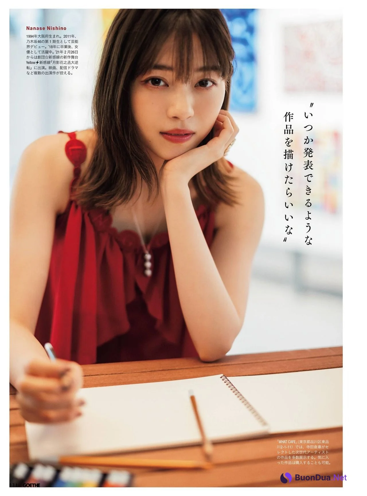 Nanase Nishino 西野七瀬, Goethe Magazine 2021.02 - Photo 2