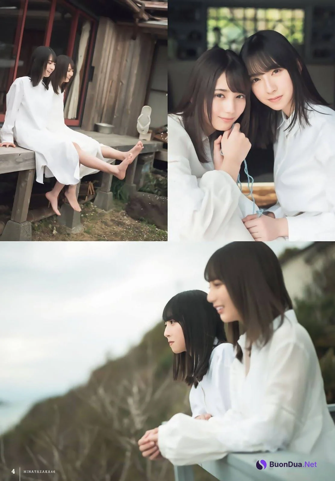 Nao Kosaka 小坂菜緒, Miku Kanemura 金村美玖, Shonen Magazine 2019 No.16 (少年マガジン 2019年16号) - Photo 12
