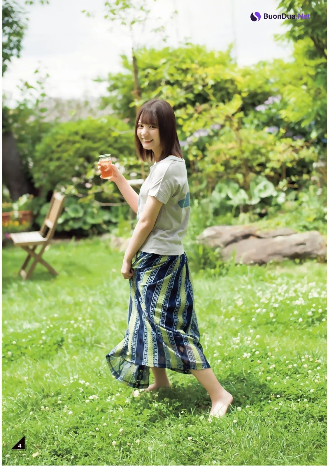 Nao Kosaka 小坂菜緒, Shonen Magazine 2019 No.32 (少年マガジン 2019年32号) - Photo 14