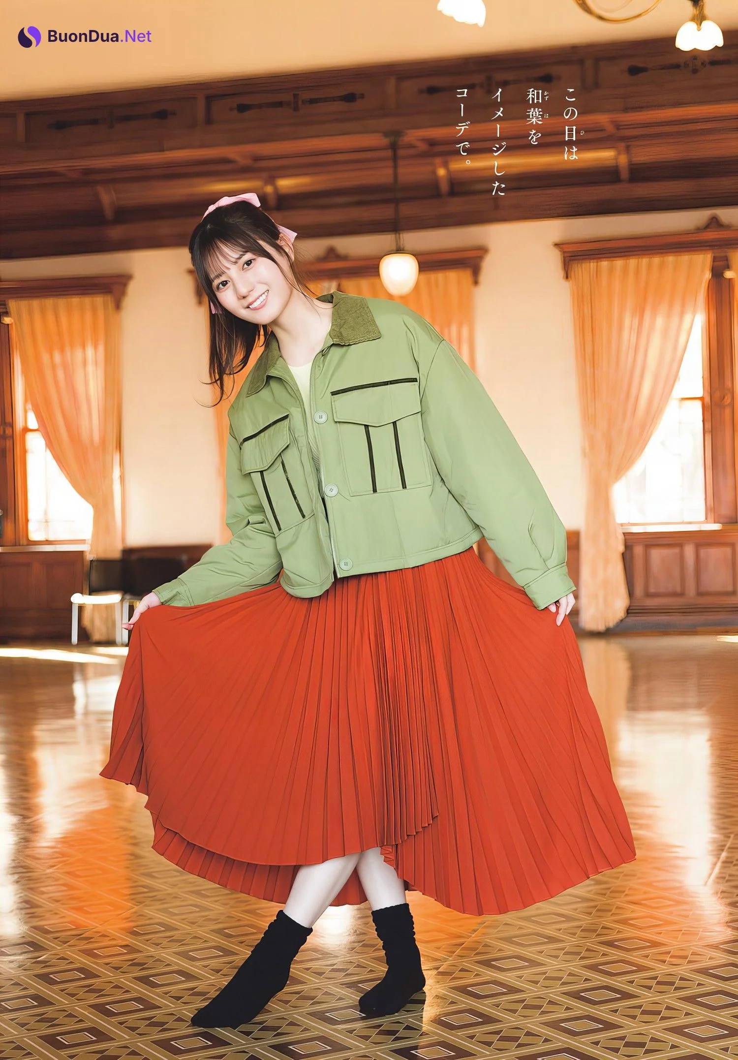 Nao Kosaka 小坂菜緒, Shonen Sunday 2024 No.19 (週刊少年サンデー 2024年19号) - Photo 8