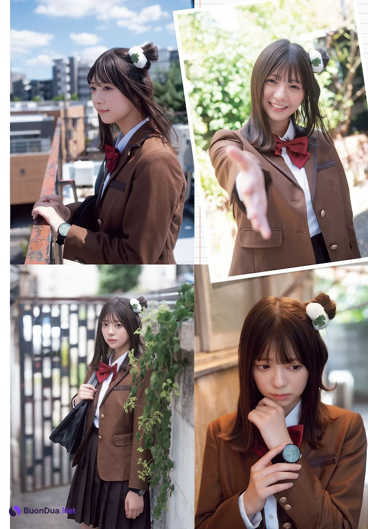 Nao Tomisato 冨里奈央, Shonen Champion 2025 No.40 (少年チャンピオン 2025年40号) - Photo 3