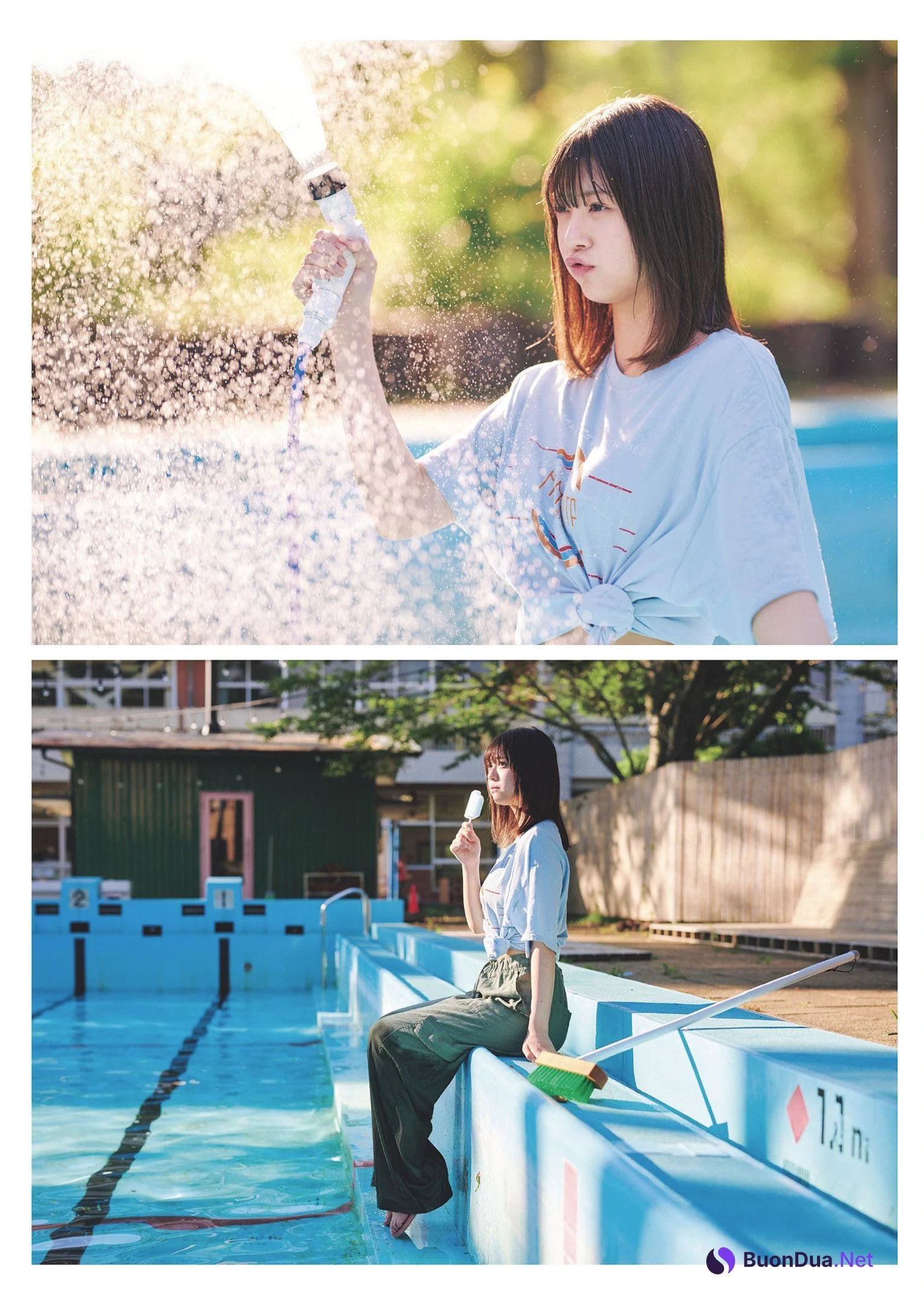 Nao Tomisato 冨里奈央, Weekly Playboy 2024 No.36 (週刊プレイボーイ 2024年36号) - Photo 11