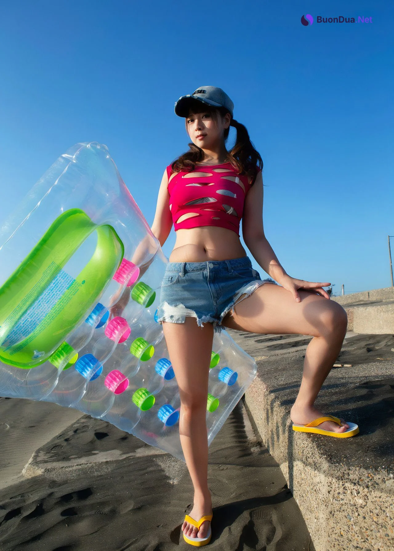 Nao Yuuki 優木なお, デジタル写真集 「Bare Smile」 Set.02 - Photo 20