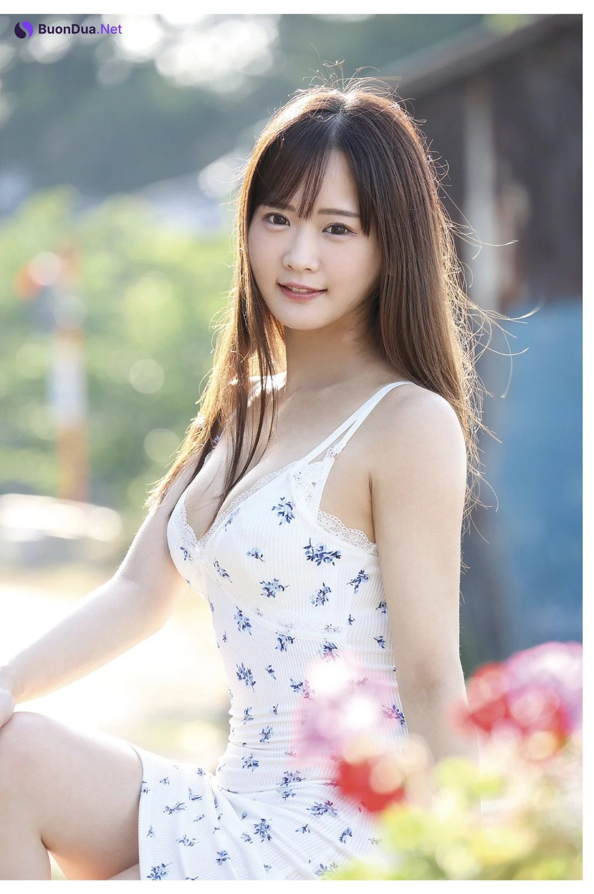 Narumi Hirose 広瀬なるみ, ヌード写真集 『風に包まれて』 Set.01 - Photo 2