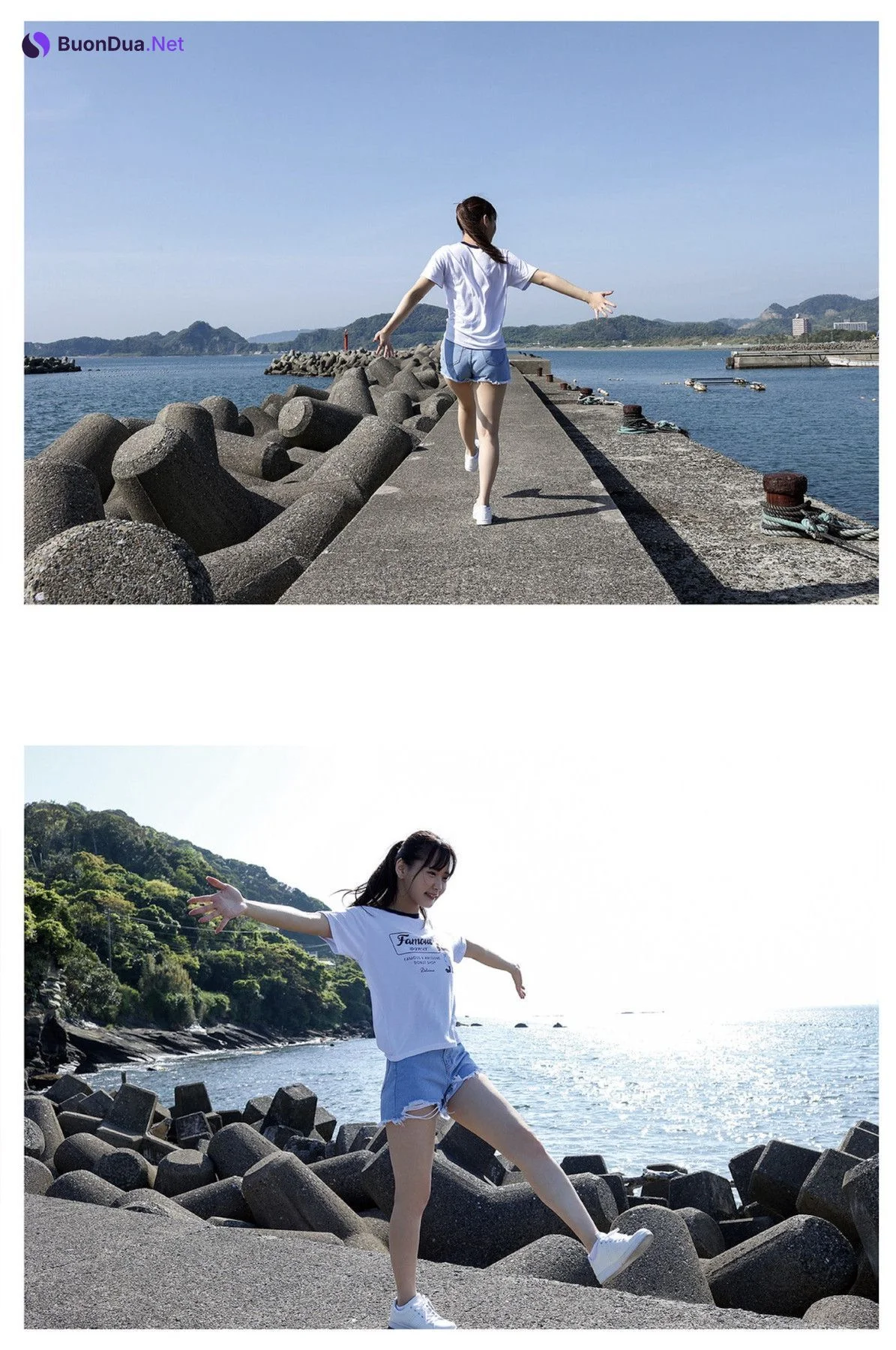 Narumi Hirose 広瀬なるみ, ヌード写真集 『風に包まれて』 Set.02 - Photo 3