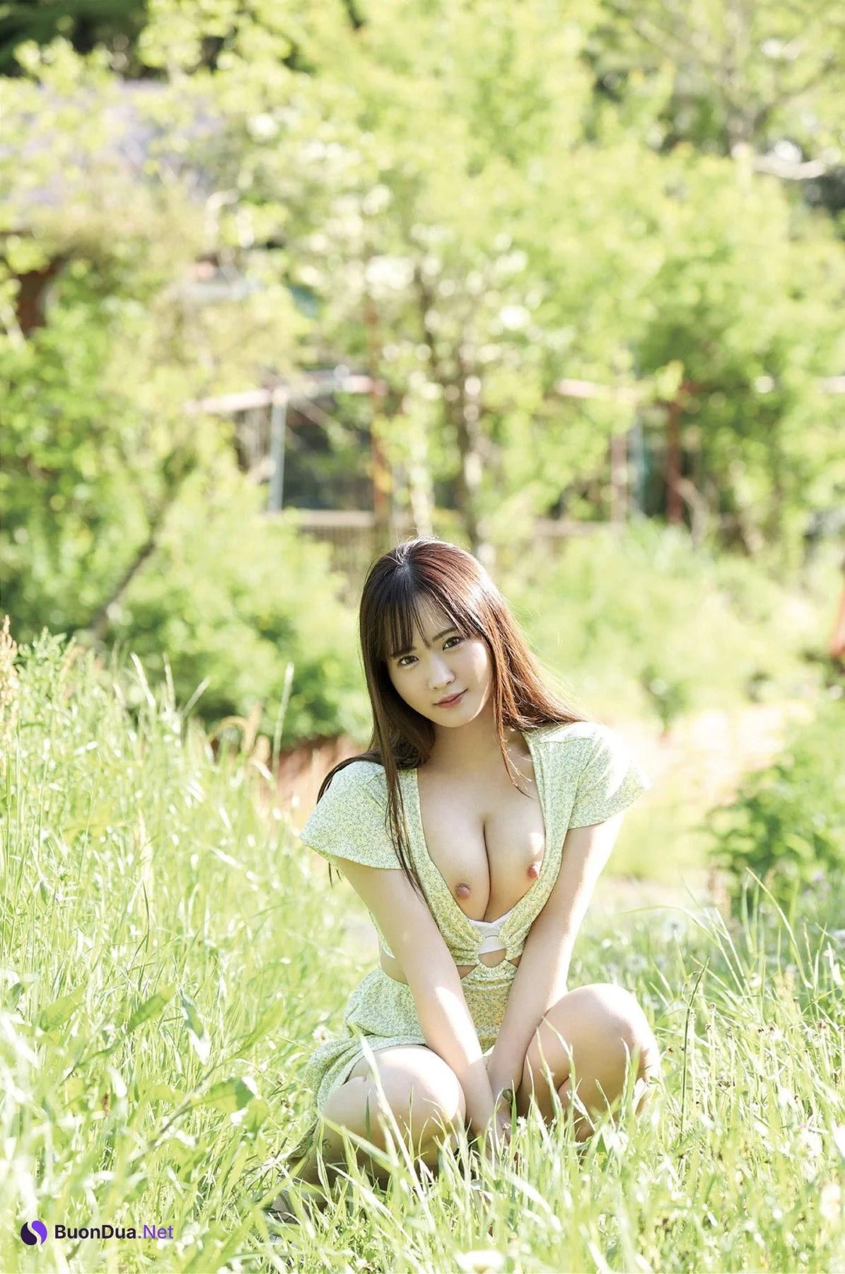 Narumi Hirose 広瀬なるみ, ヌード写真集 『風に包まれて』 Set.04 - รูปภาพ 7