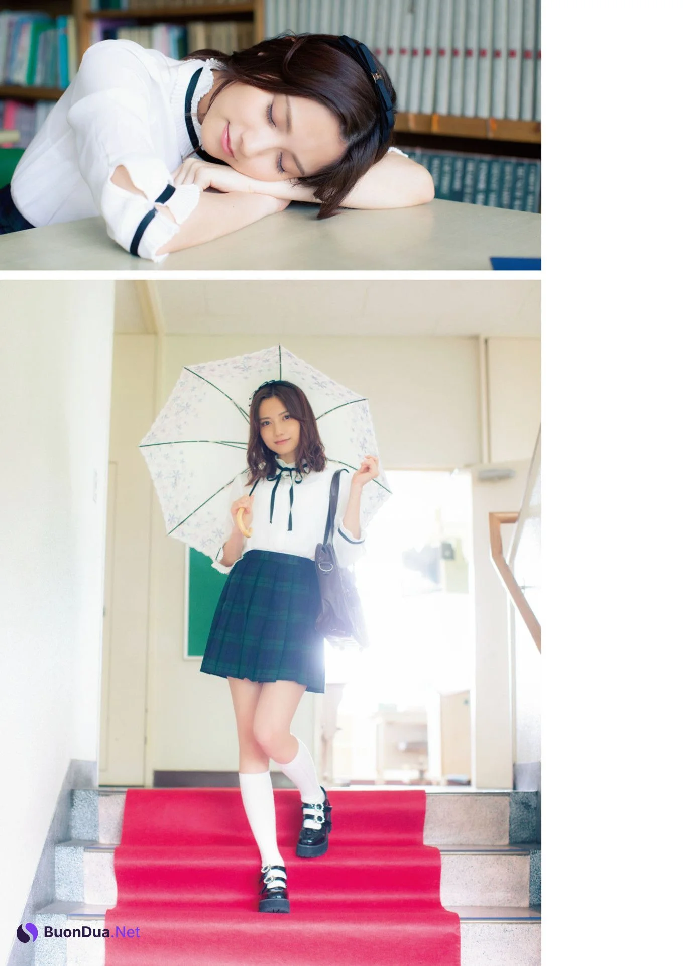 Nashiko Momotsuki 桃月なしこ, Miyu Kishi 岸みゆ, ENTAME増刊 2021.10 魁!! ゼロイチ学園ビジュアルブック - Photo 7