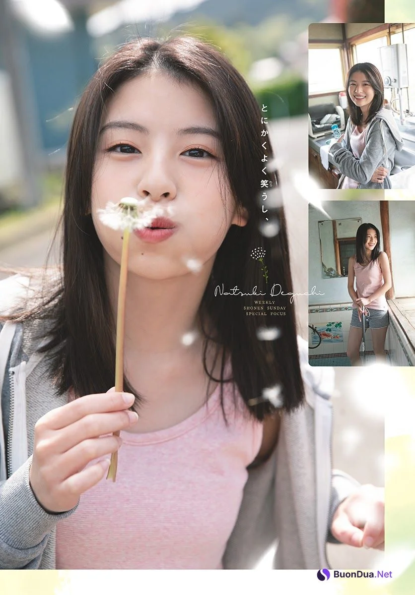 Natsuki Deguchi 出口夏希, Shonen Sunday 2021 No.01 (週刊少年サンデー 2021年1号) - Photo 5