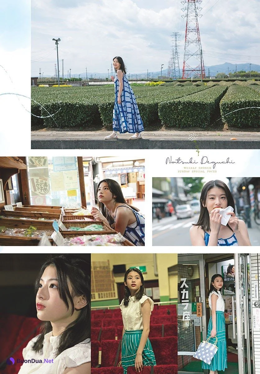 Natsuki Deguchi 出口夏希, Shonen Sunday 2021 No.01 (週刊少年サンデー 2021年1号) - Photo 7