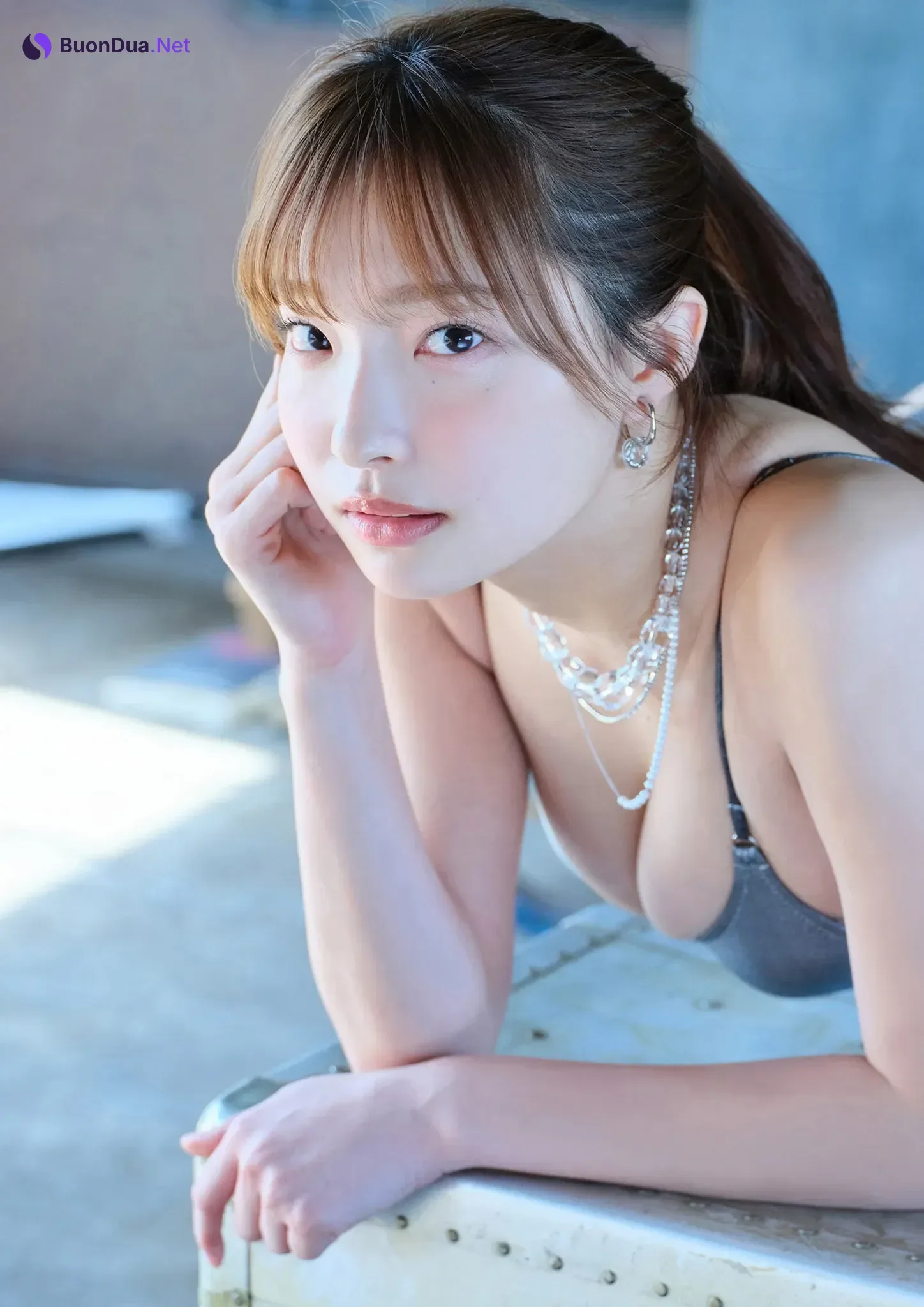 Natsuki Satonaka 里仲菜月, Gテレデジタル写真集 「cool breezin’」 Set.03 - Photo 6