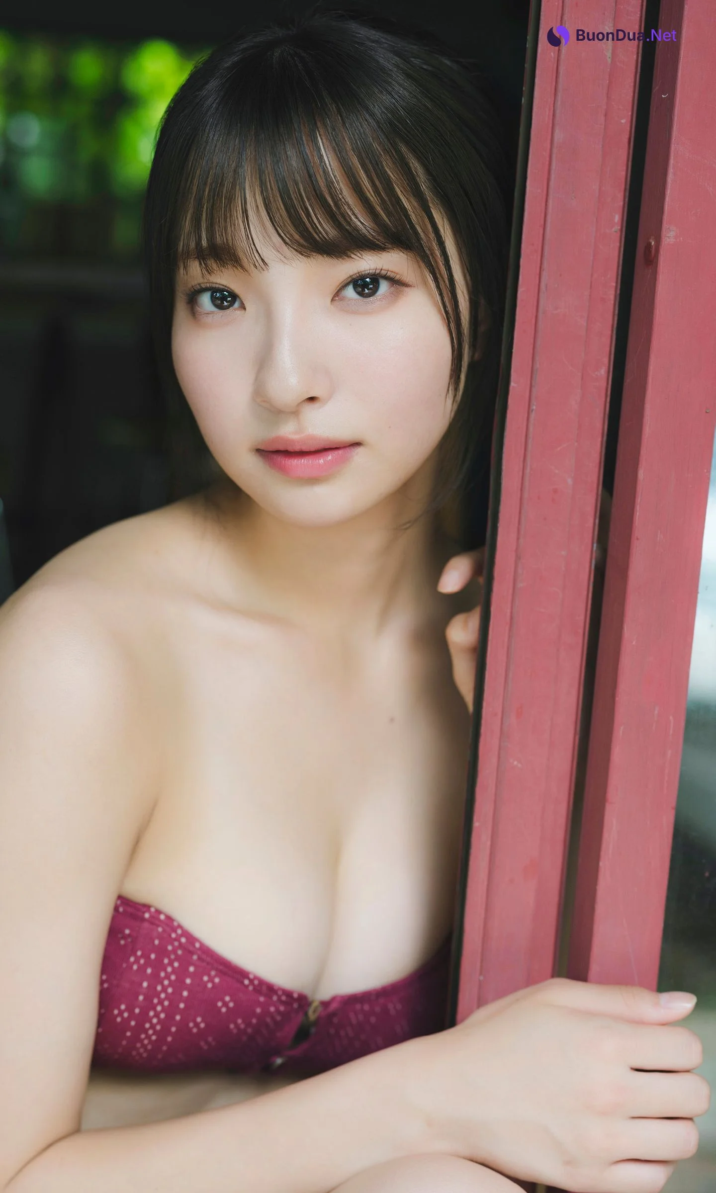 Natsuki Satonaka 里仲菜月, 週プレ Photo Book 「こっち向いて、なっちゃん！」 Set.01 - Photo 2
