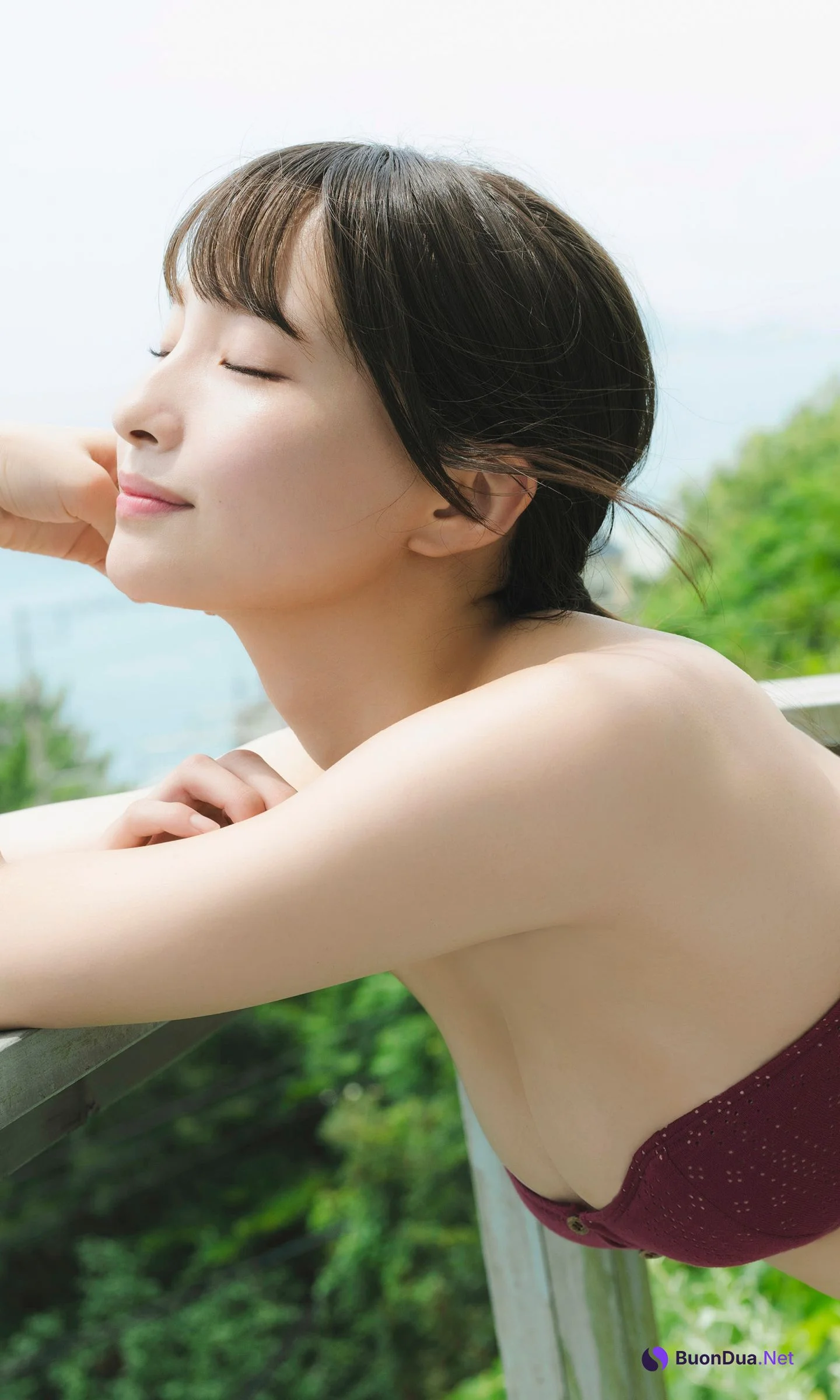 Natsuki Satonaka 里仲菜月, 週プレ Photo Book 「こっち向いて、なっちゃん！」 Set.01 - Photo 8
