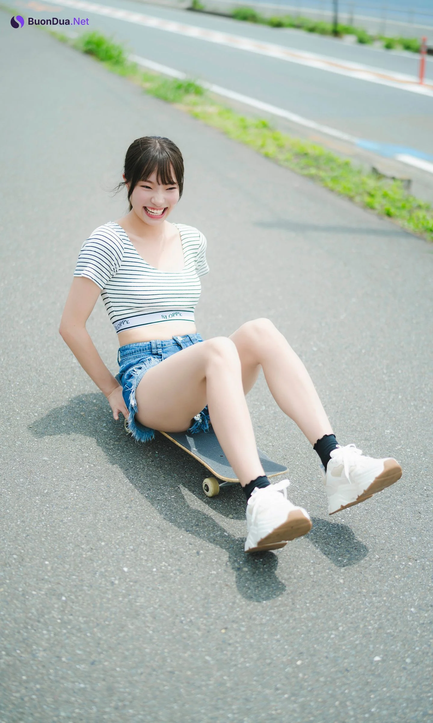 Natsuki Satonaka 里仲菜月, 週プレ Photo Book 「こっち向いて、なっちゃん！」 Set.03 - Photo 3