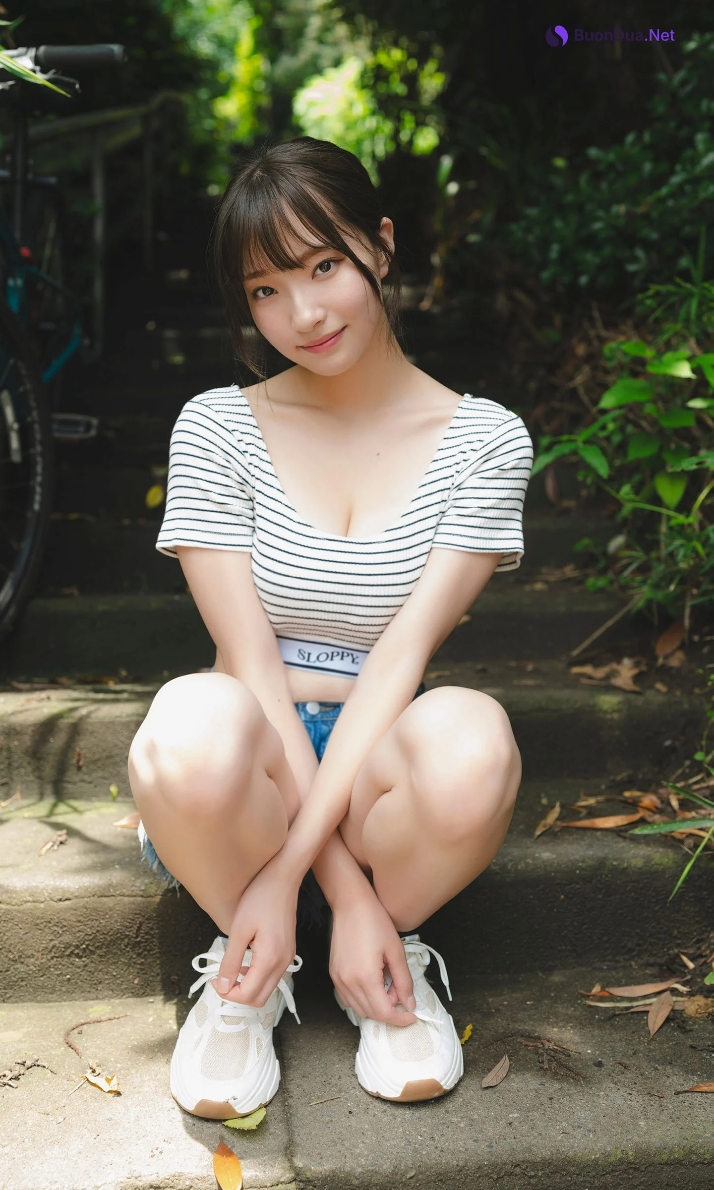 Natsuki Satonaka 里仲菜月, 週プレ Photo Book 「こっち向いて、なっちゃん！」 Set.03 - Photo 7