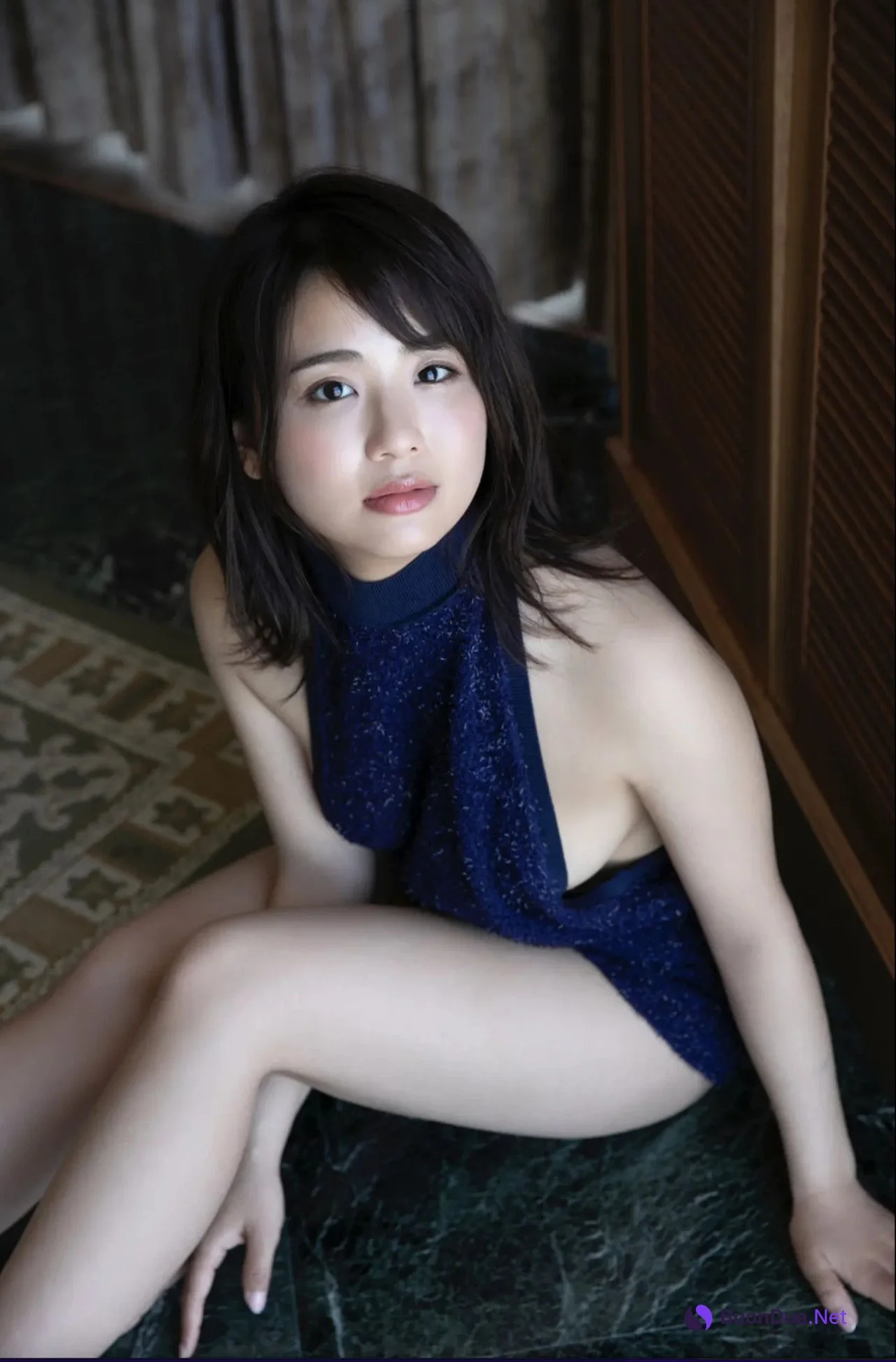 Natsumi Hirajima 平嶋夏海, ＦＲＩＤＡＹデジタル写真集 「甘い密会－ベッドの上で－」 Set.02 - Photo 4