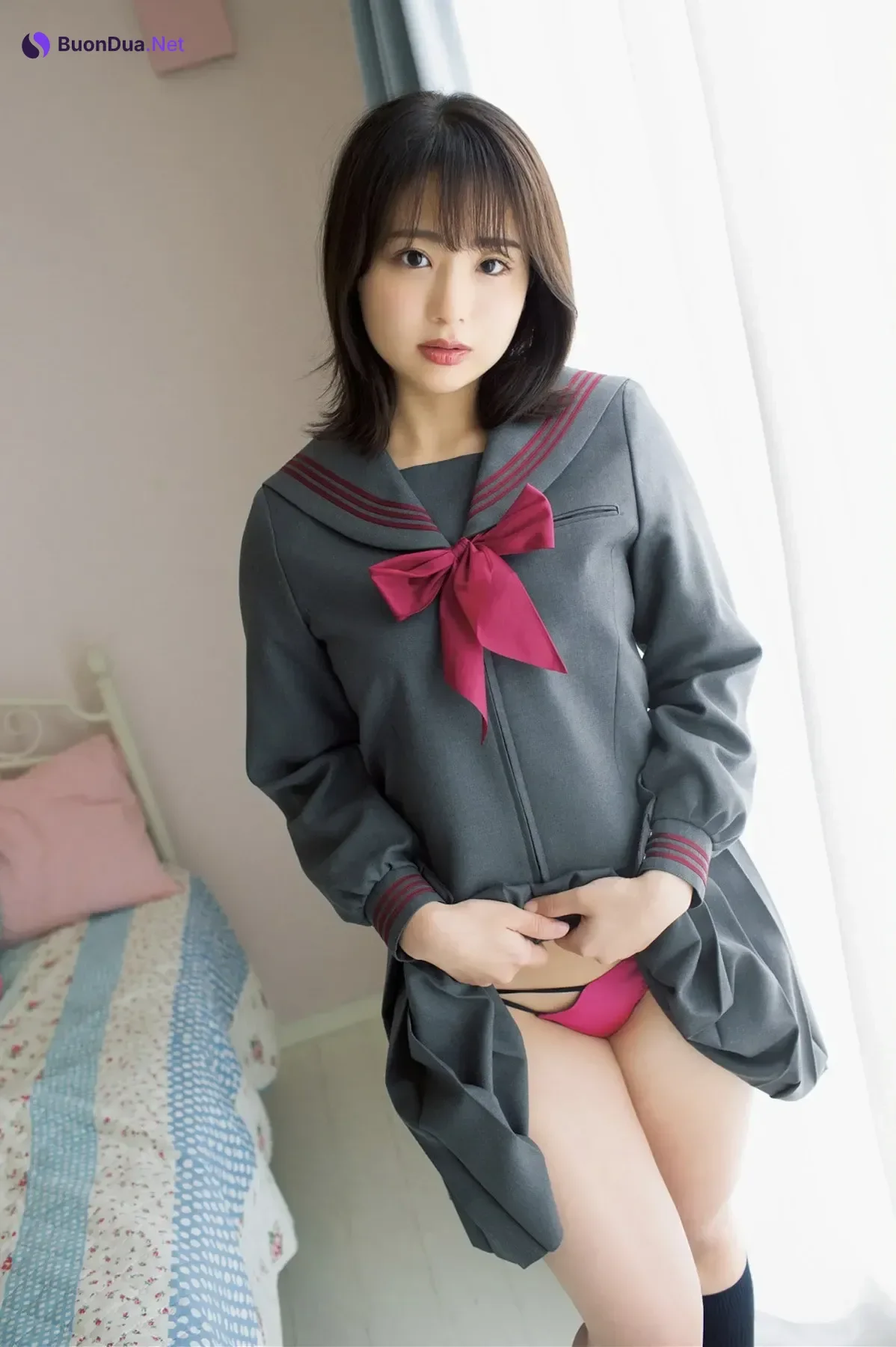 Natsumi Hirajima 平嶋夏海, デジタル写真集 「授業中にコクらないで！ Vol.5」 Set.02 - Photo 2
